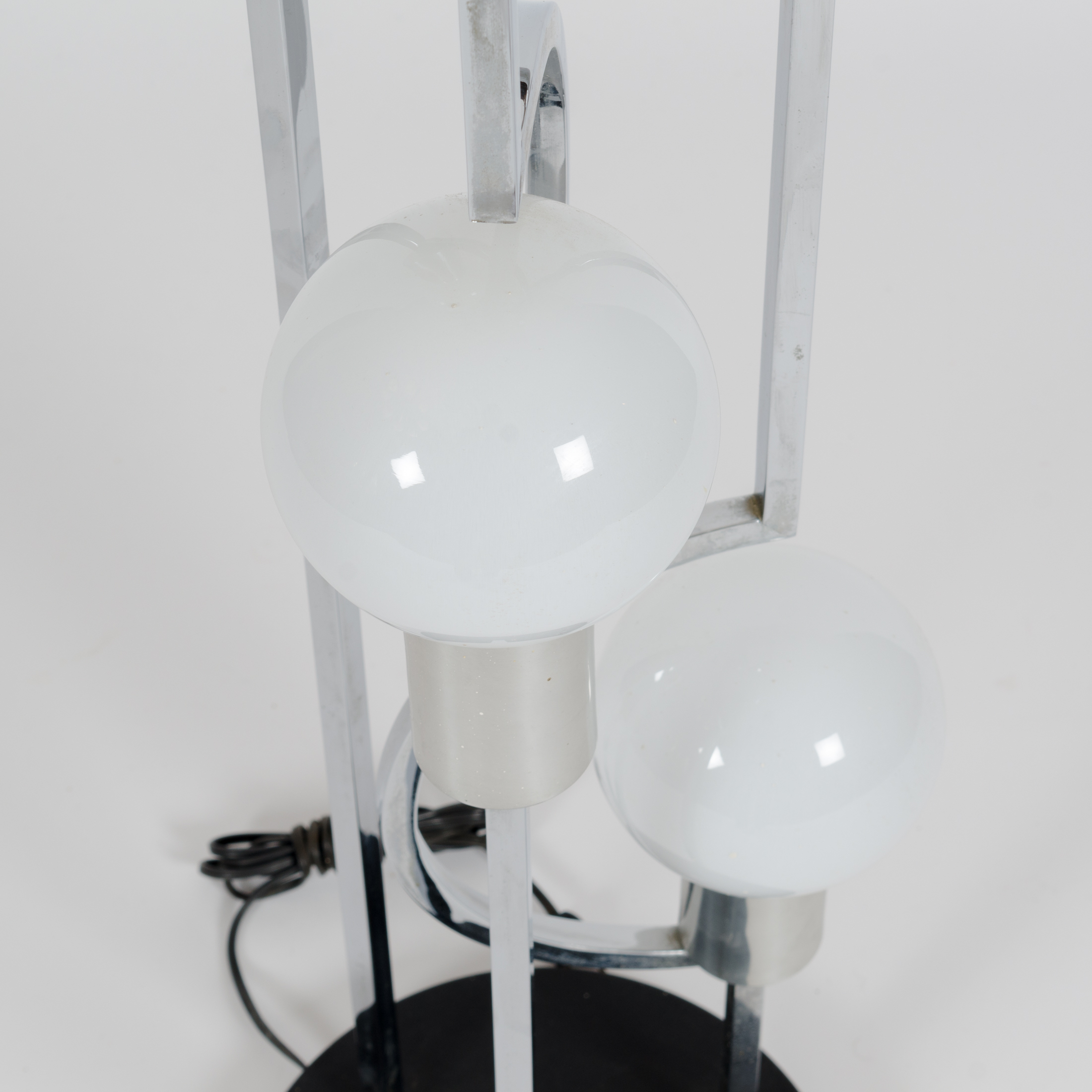 Mid Century Modern Chrome Lamp