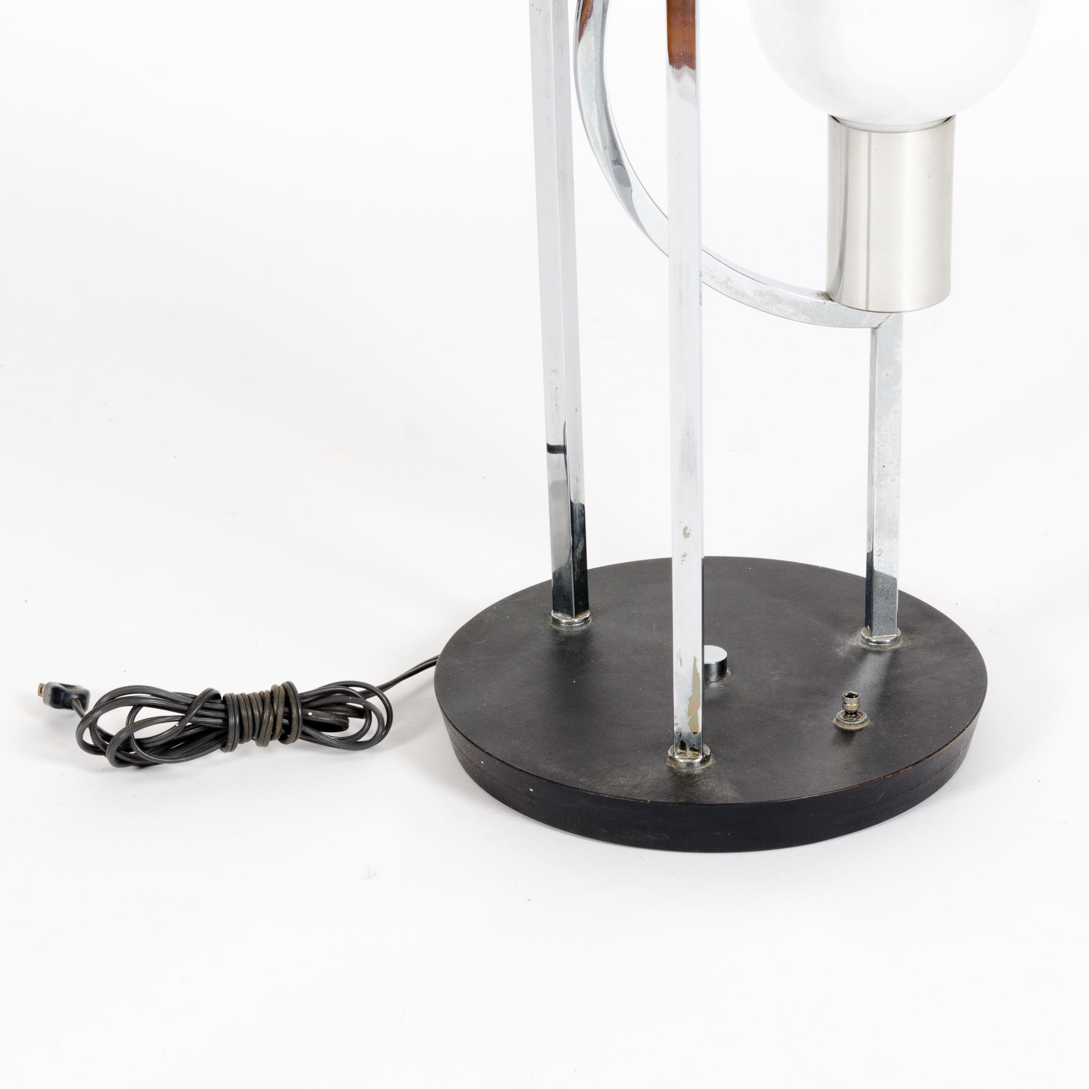 Mid Century Modern Chrome Lamp