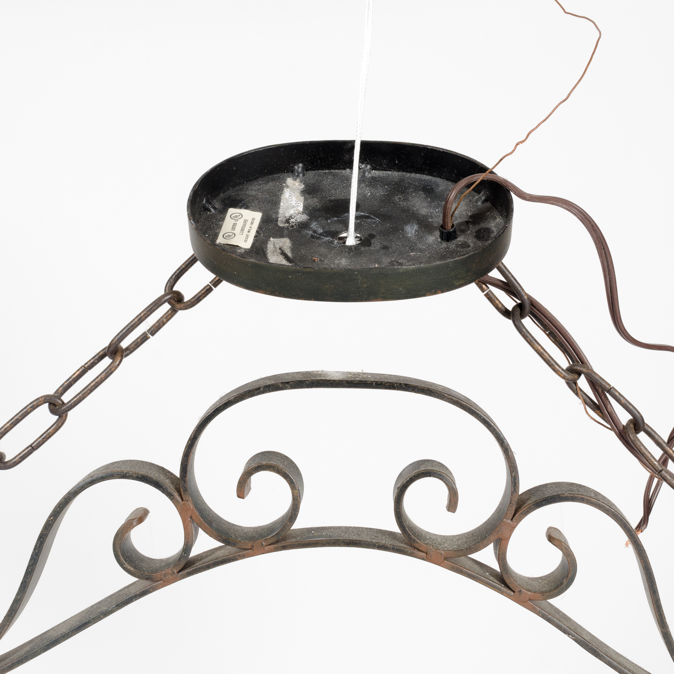 French Country Style Rooster Chandelier