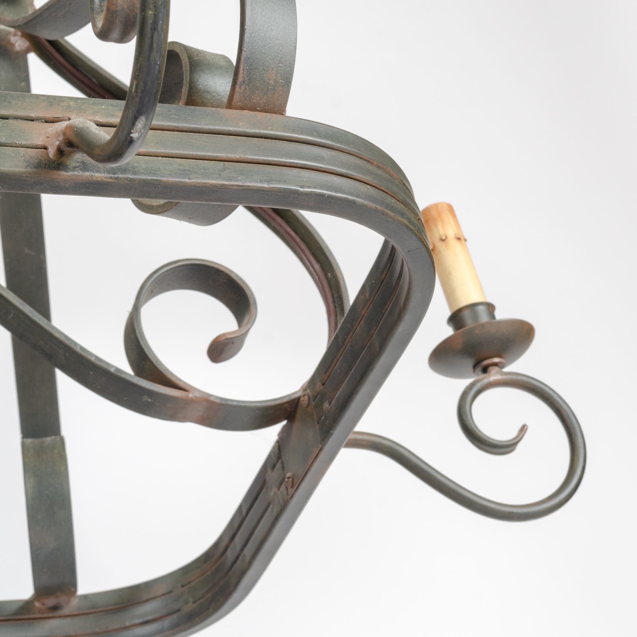 French Country Style Rooster Chandelier