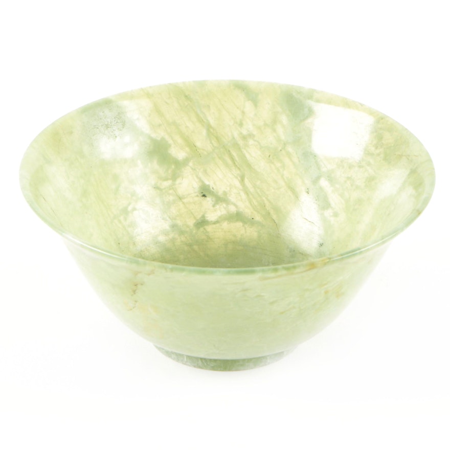 Chinese Bowenite Bowl