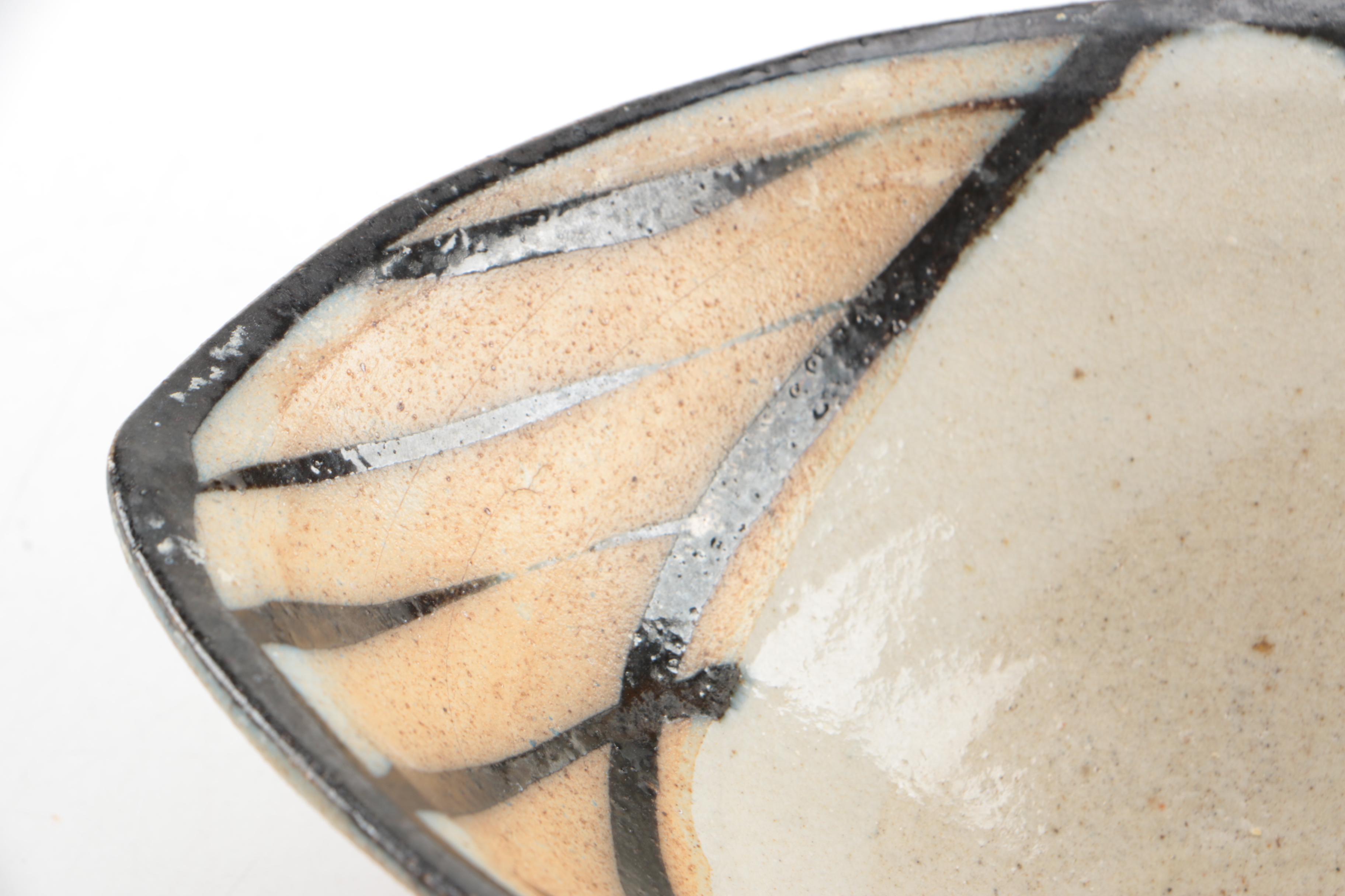 Michael Simon Thrown Salt Glazed Stoneware Bowl