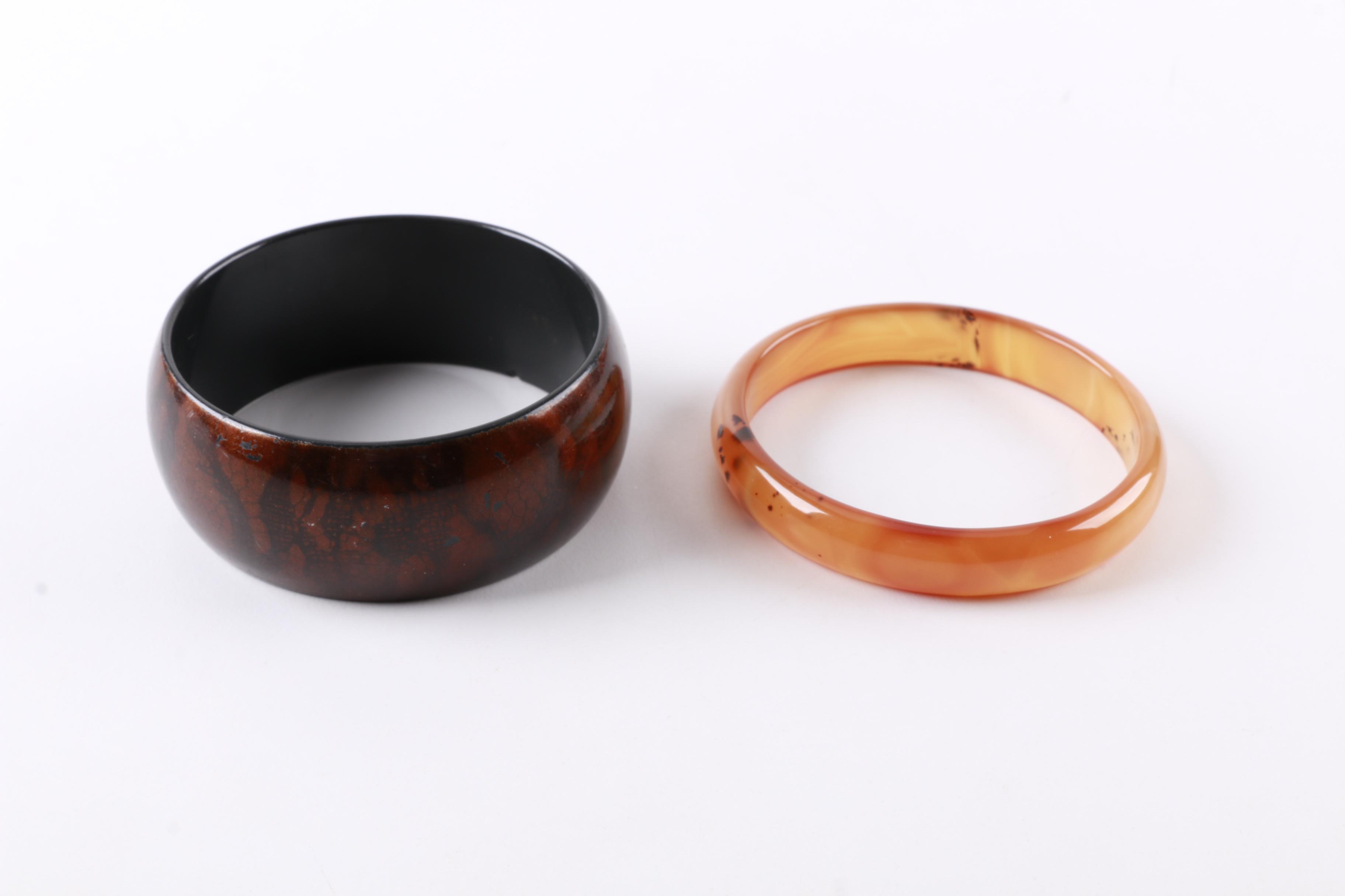 Assortment of Costume Jewelry Including Stones