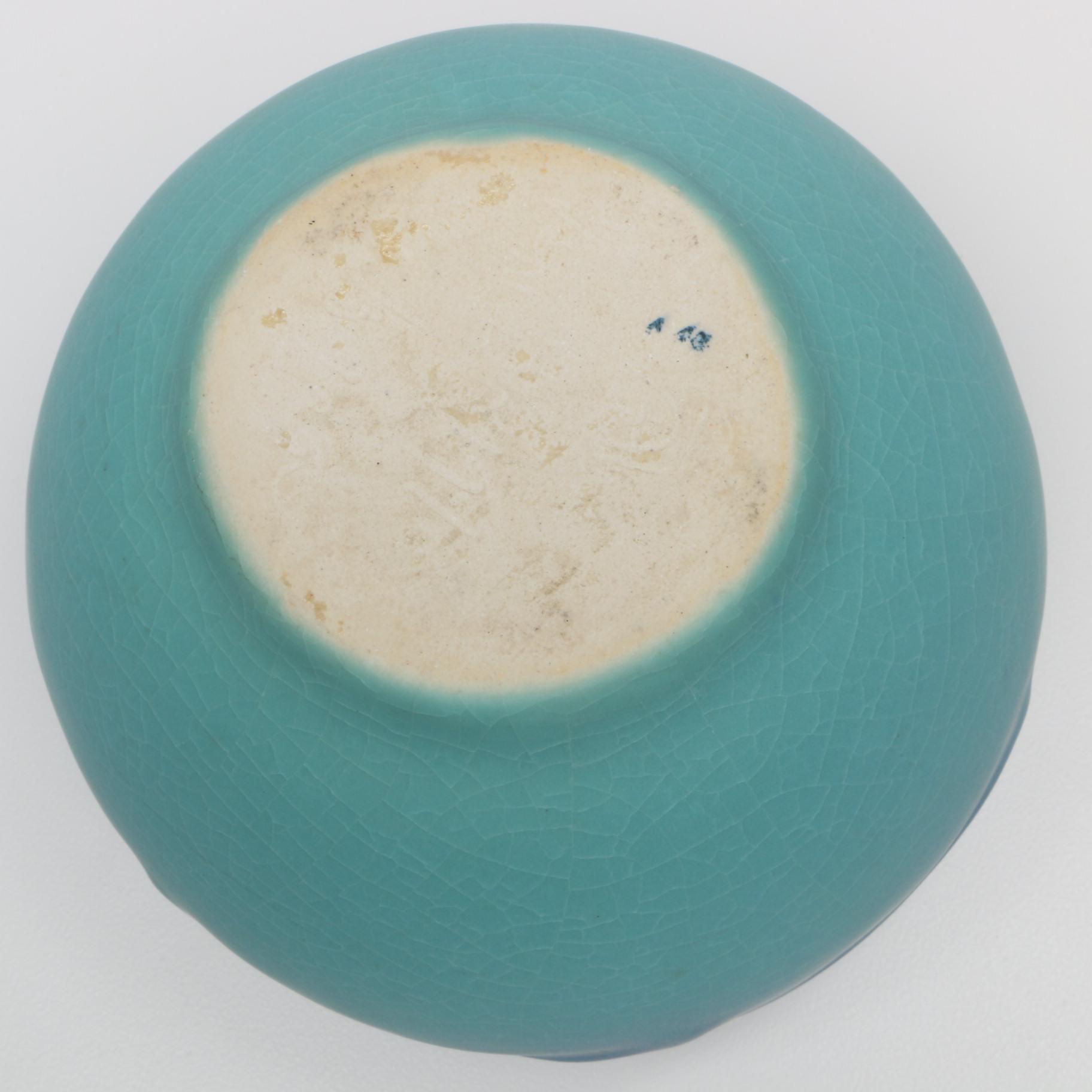 Van Briggle Ming Blue Ceramic Vases and Vessels
