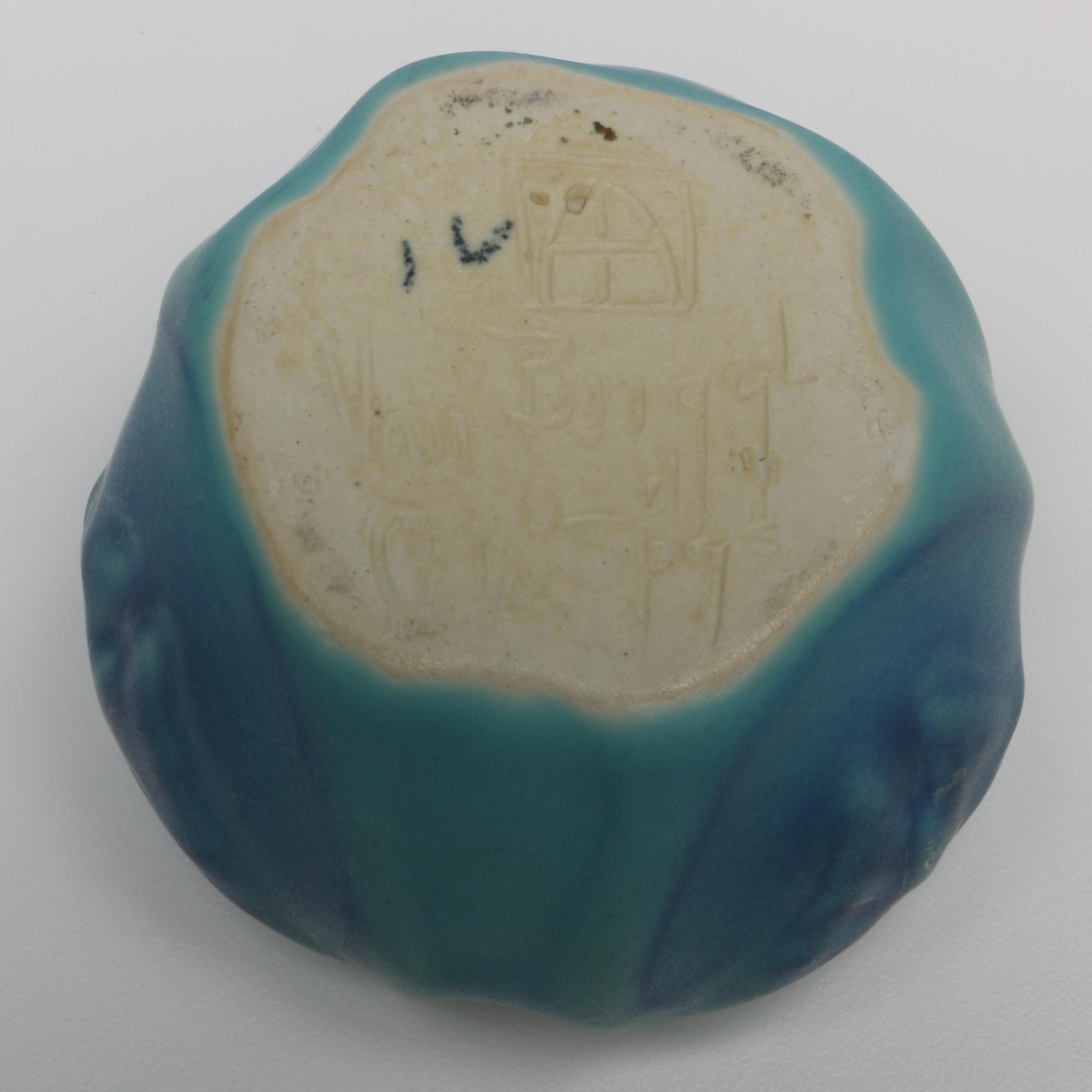 Van Briggle Ming Blue Ceramic Vases and Vessels