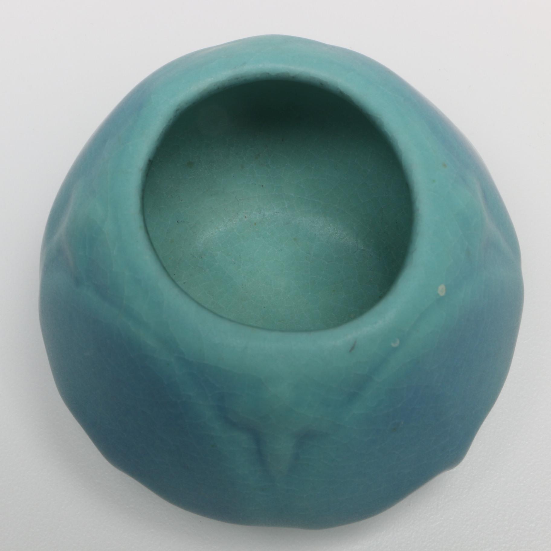 Van Briggle Ming Blue Ceramic Vases and Vessels