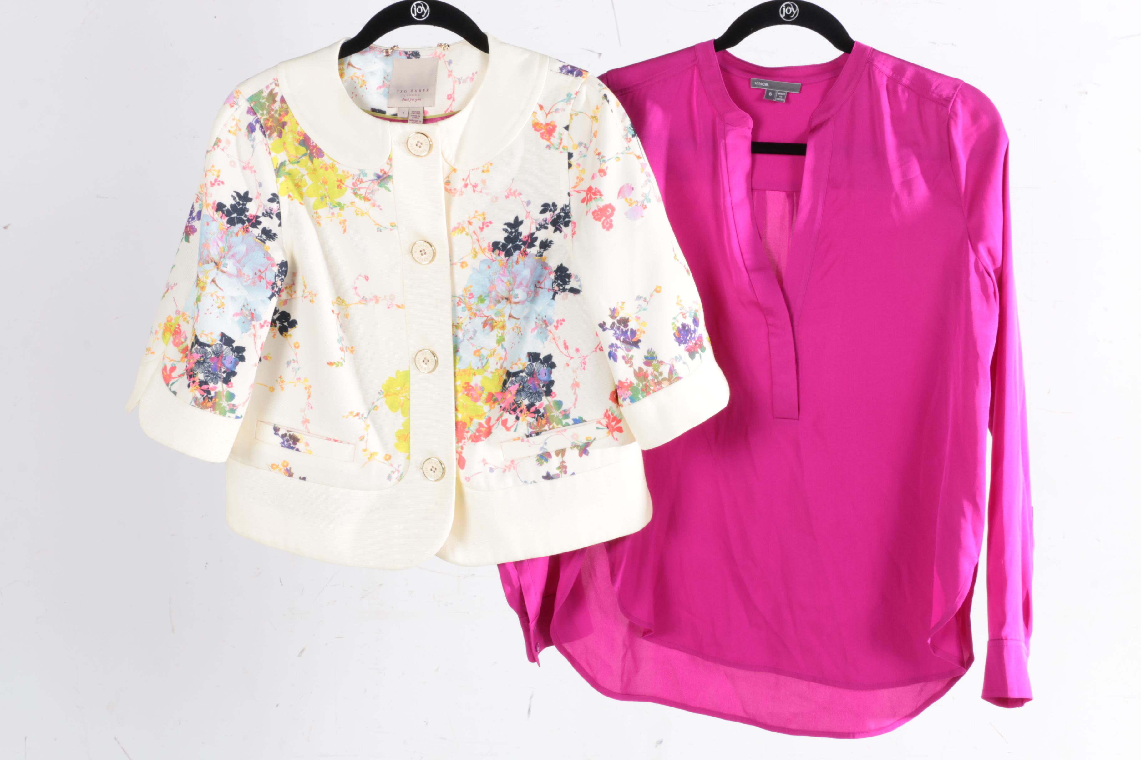 Women's Fashion Tops Including Tory Burch