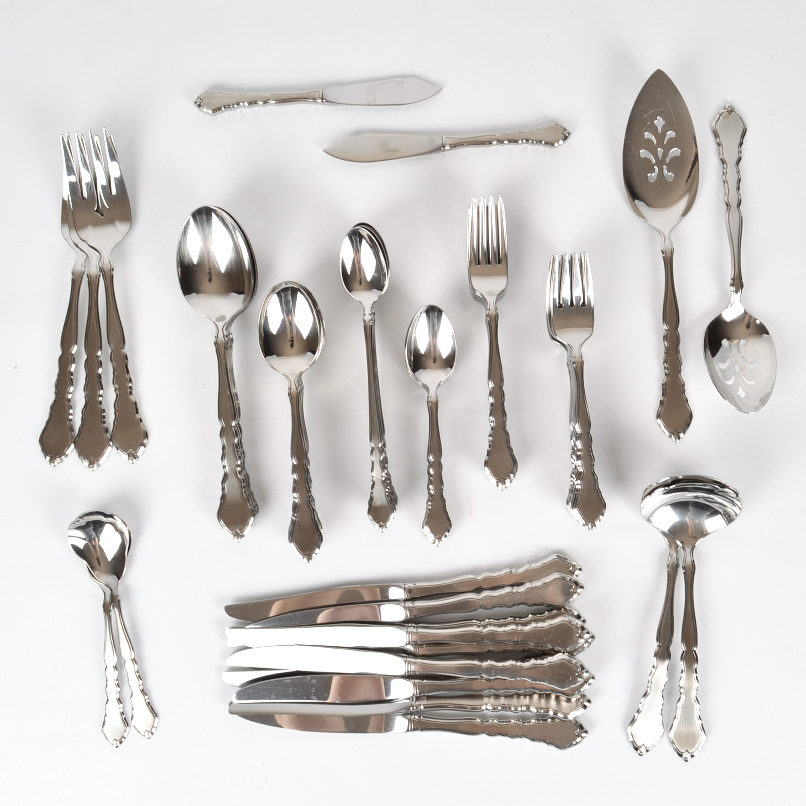 Oneida Community Stainless Steel "Satinique" Flatware