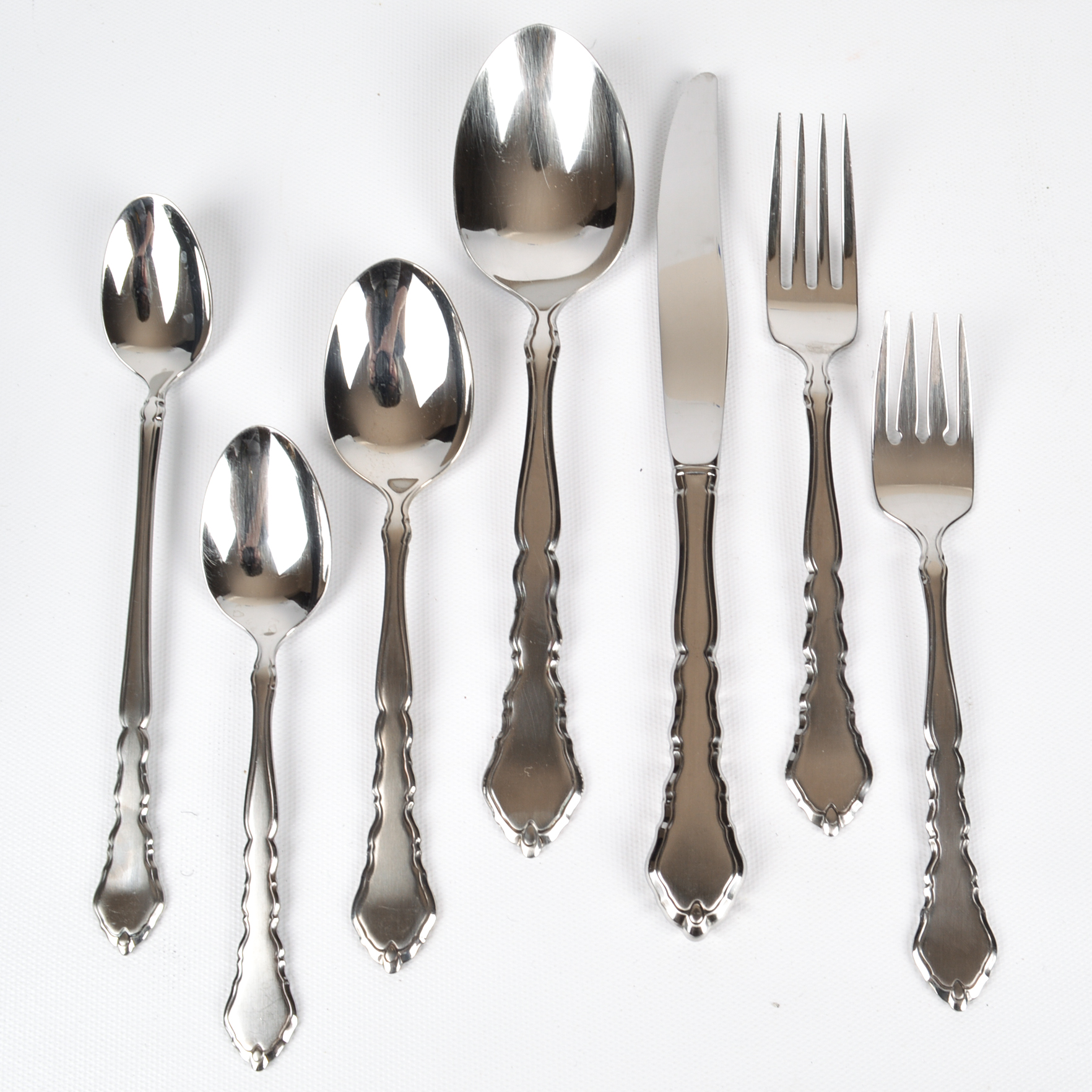 Oneida Community Stainless Steel "Satinique" Flatware