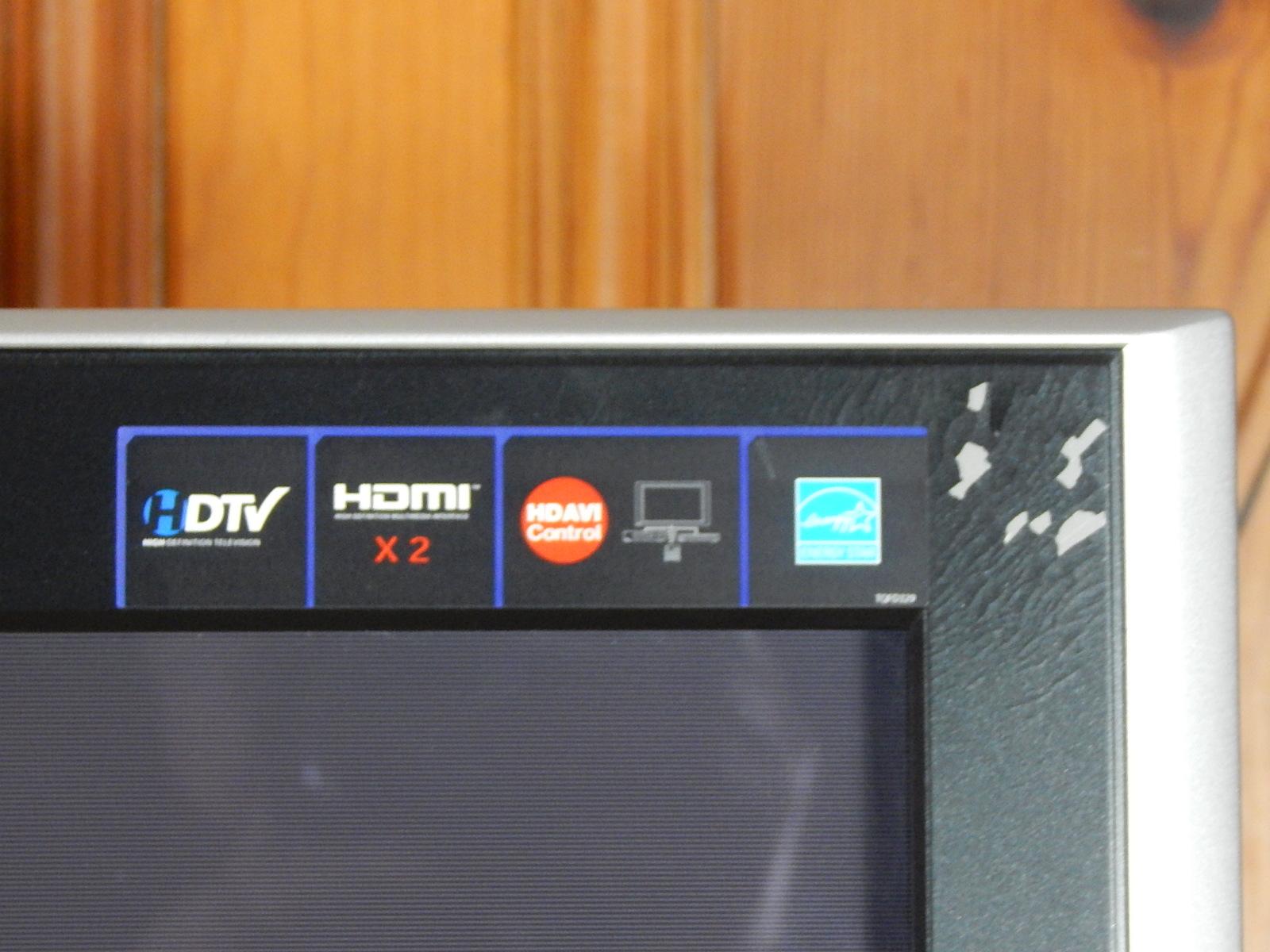 50" Panasonic Television and Stereo Equipment with Black Entertainment Console