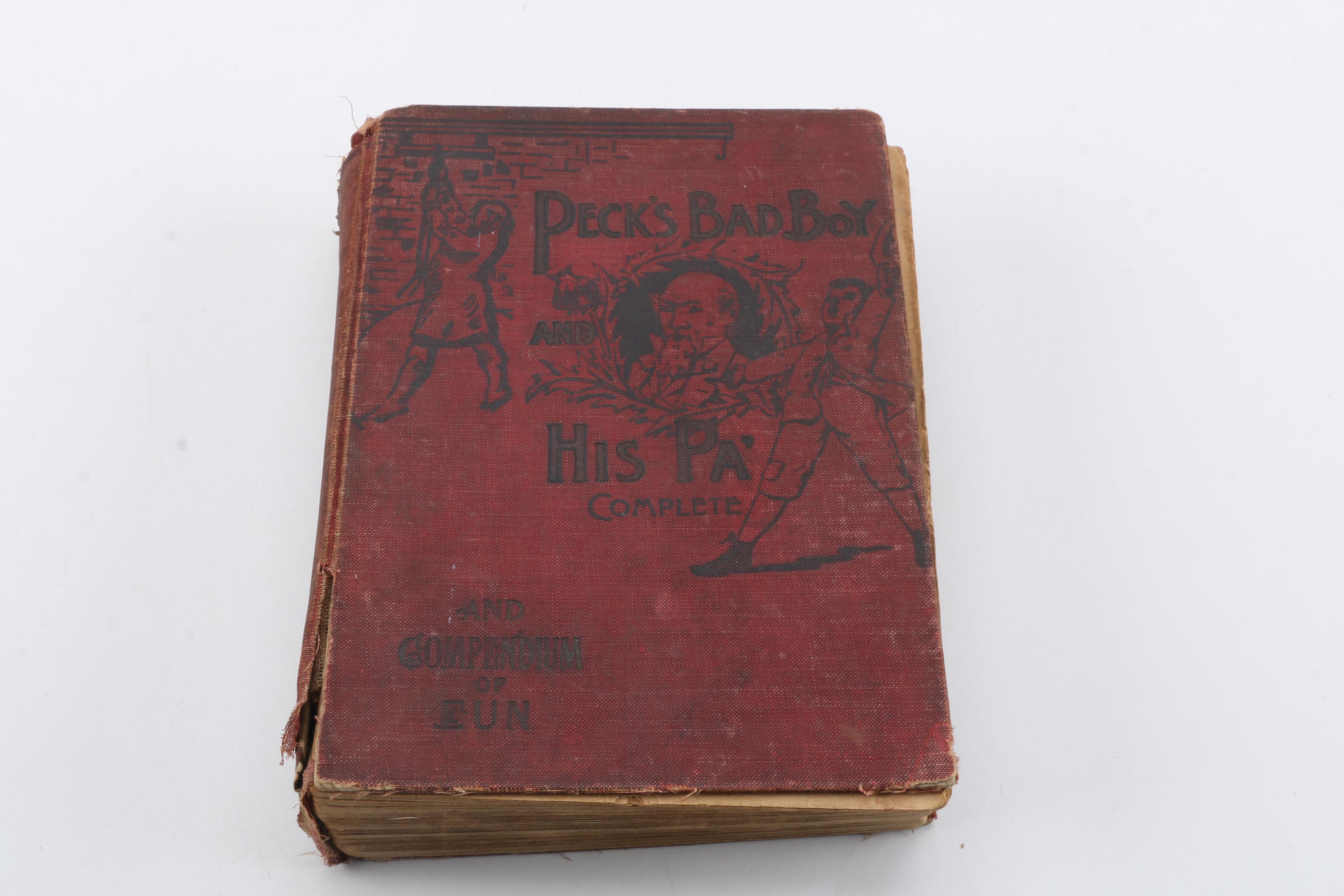 Vintage and Antique Books Including 1890s "The Pilgrim's Progress"