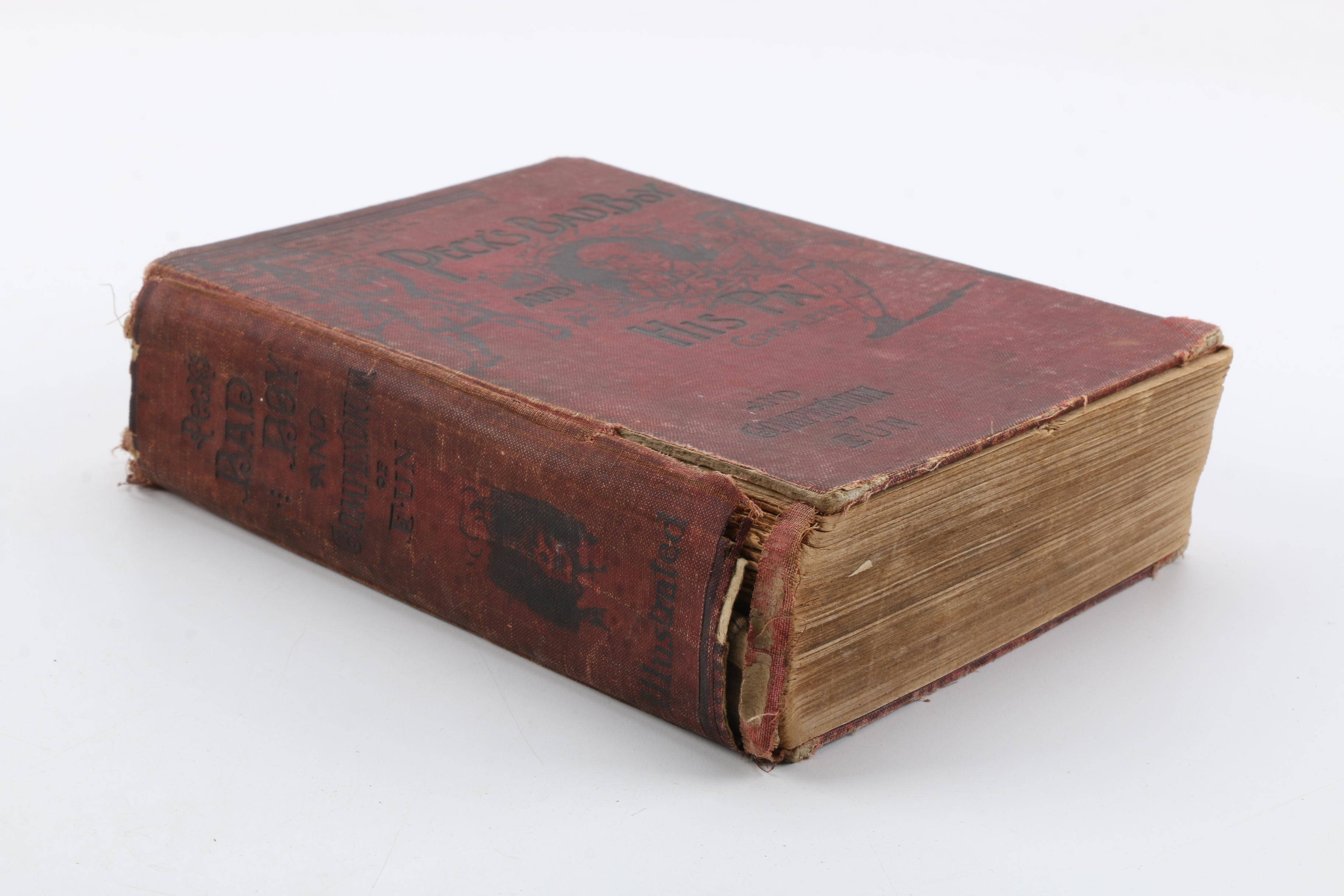 Vintage and Antique Books Including 1890s "The Pilgrim's Progress"