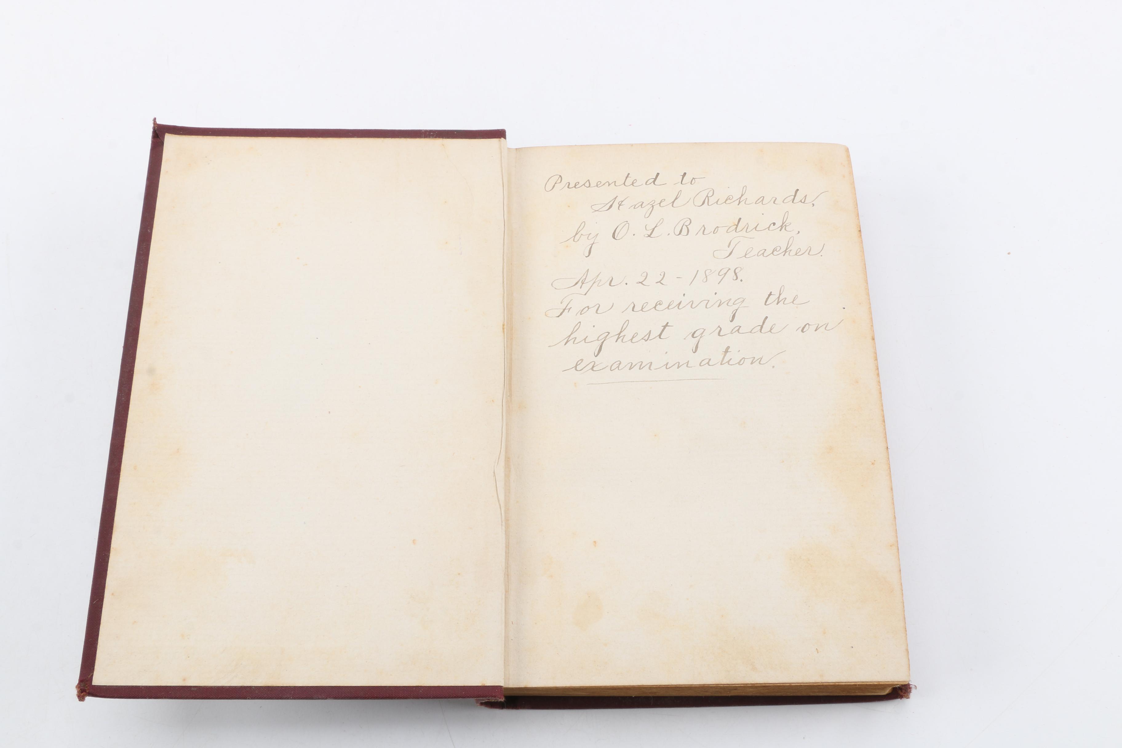 Vintage and Antique Books Including 1890s "The Pilgrim's Progress"