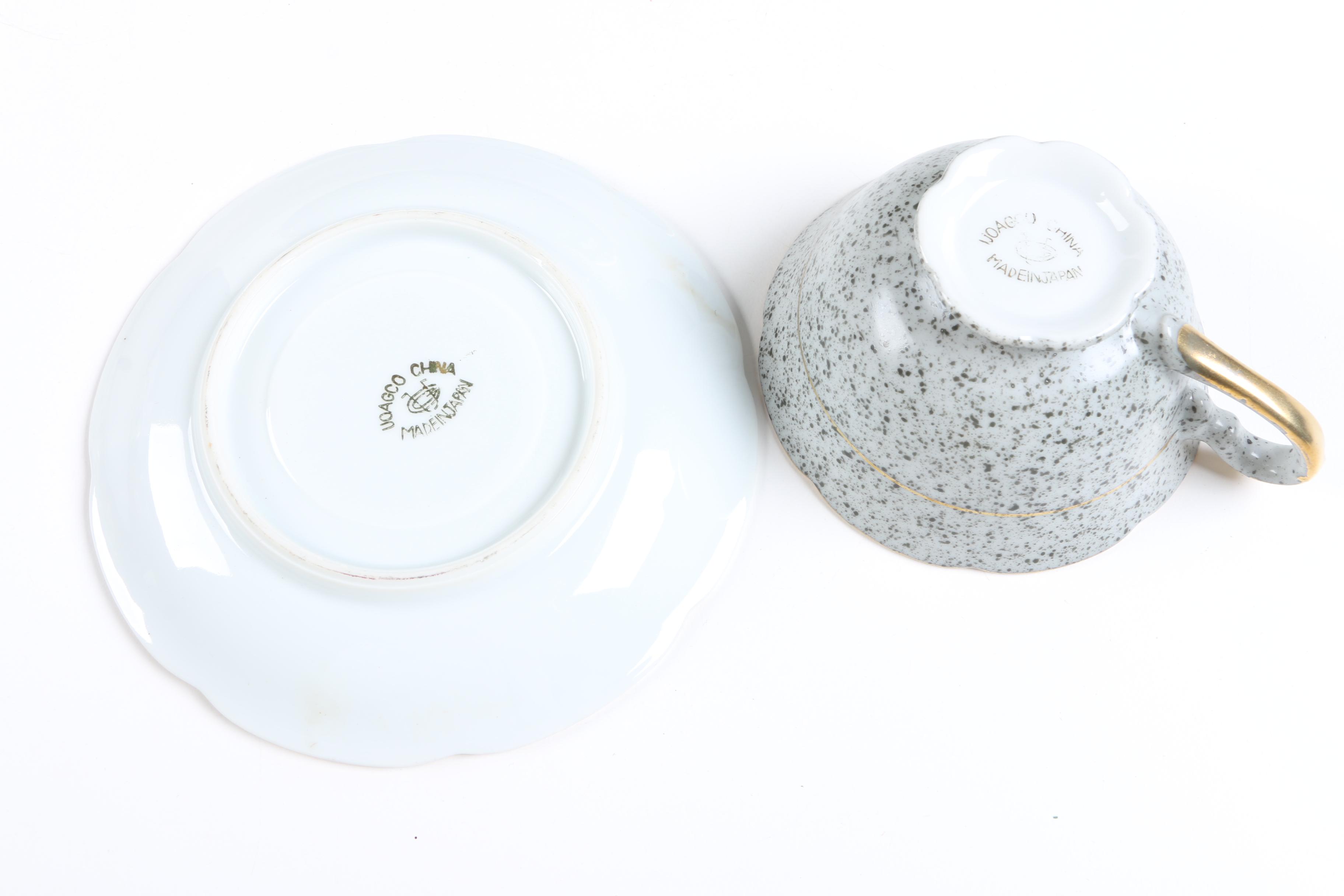 Floral Tableware Including Vintage GDA Limoges