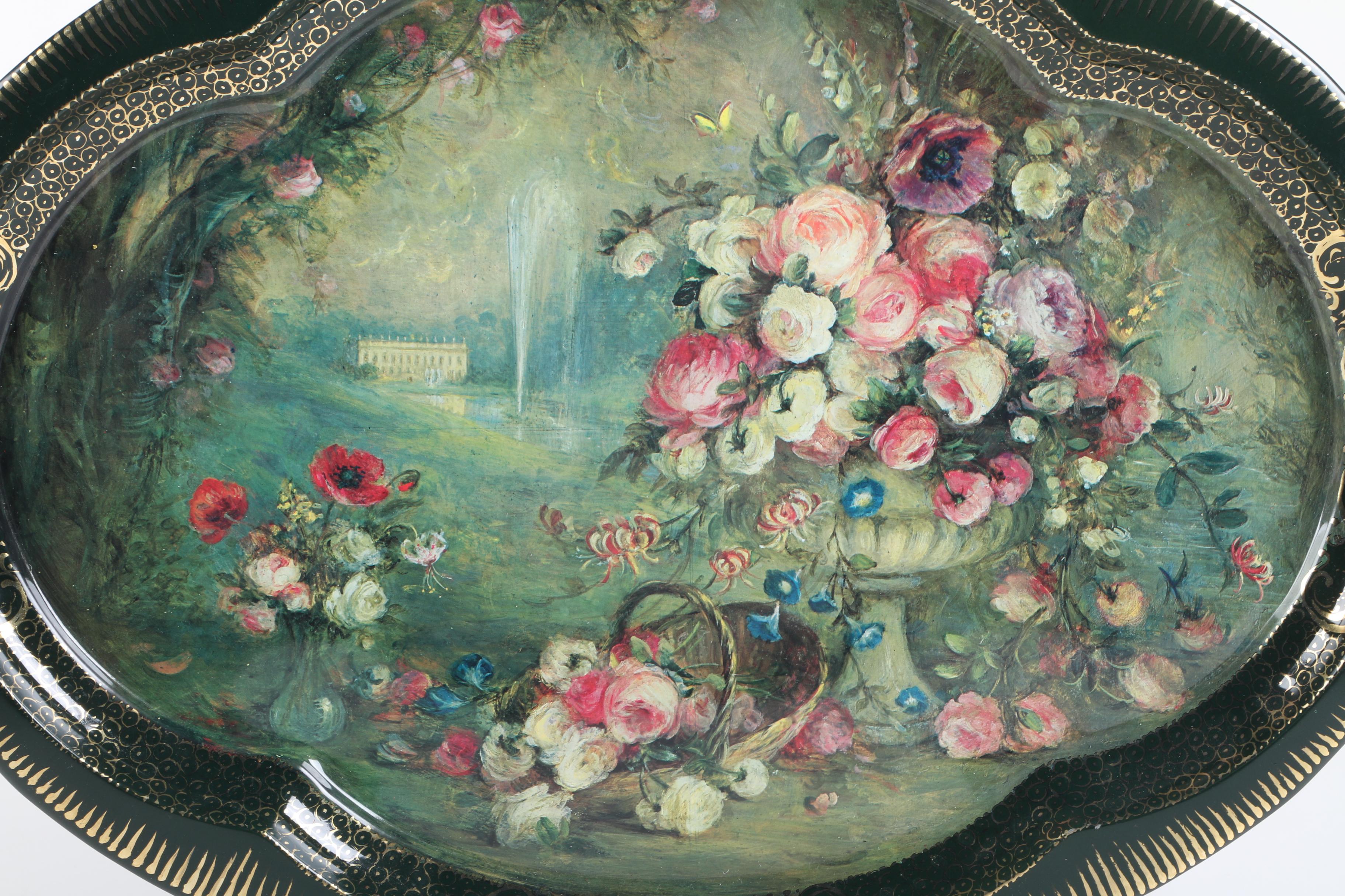 Floral Tableware Including Vintage GDA Limoges