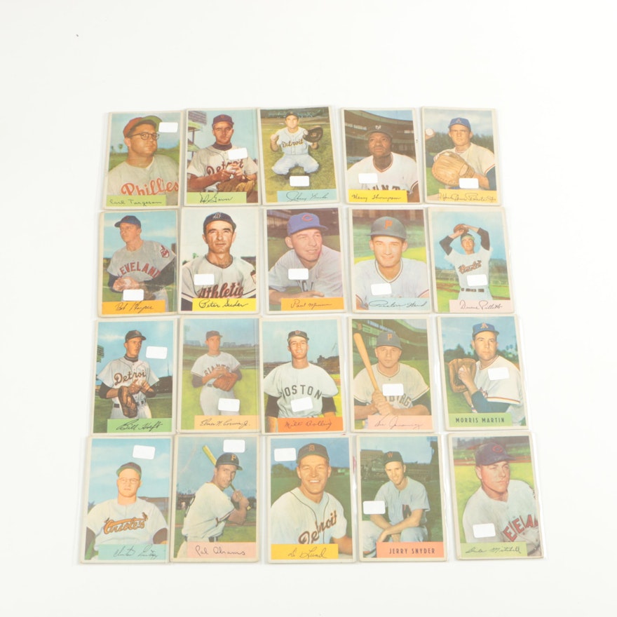 1954 Bowman Baseball Trading Cards