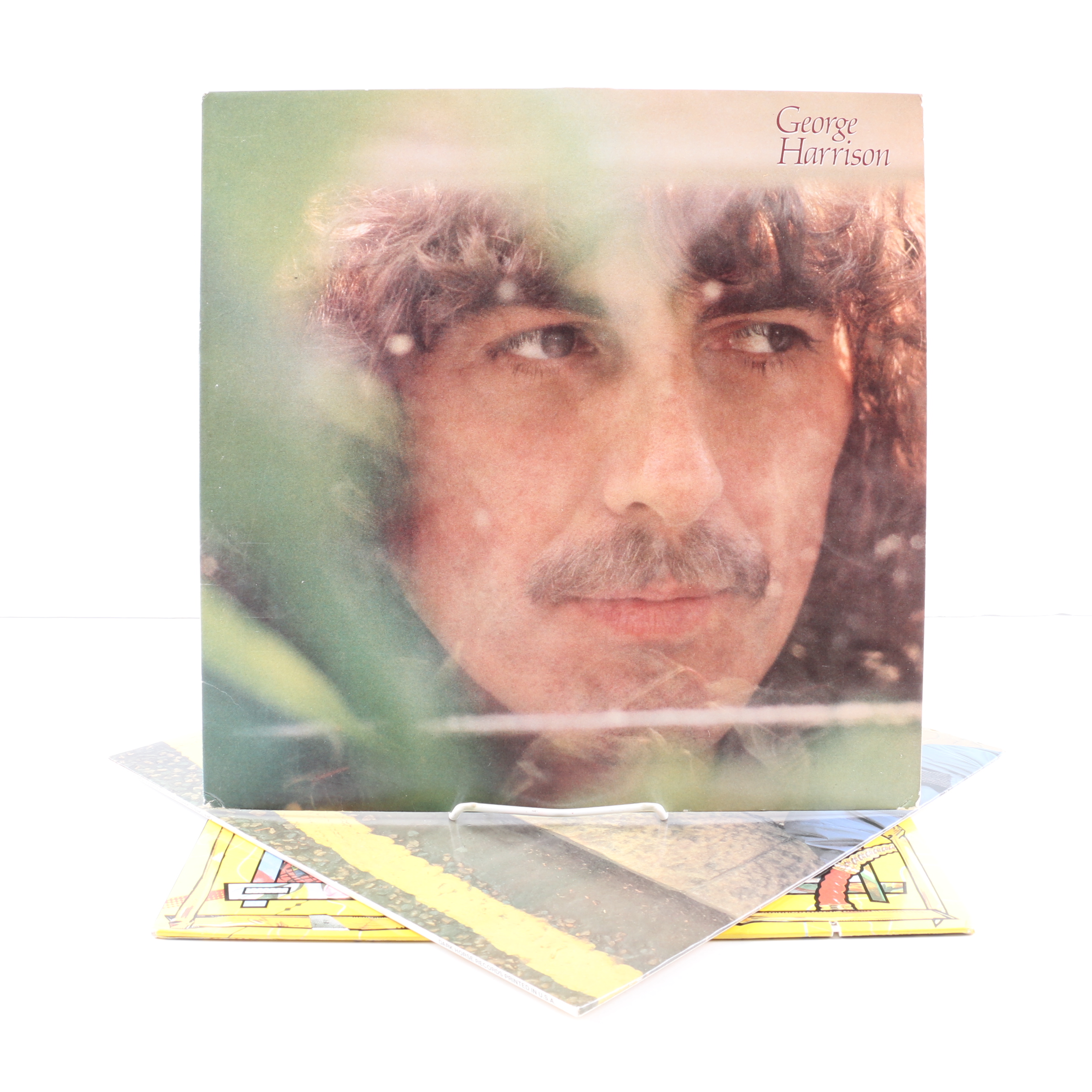 George Harrison LPs Including "Gone Troppo" & "Somewhere In England"