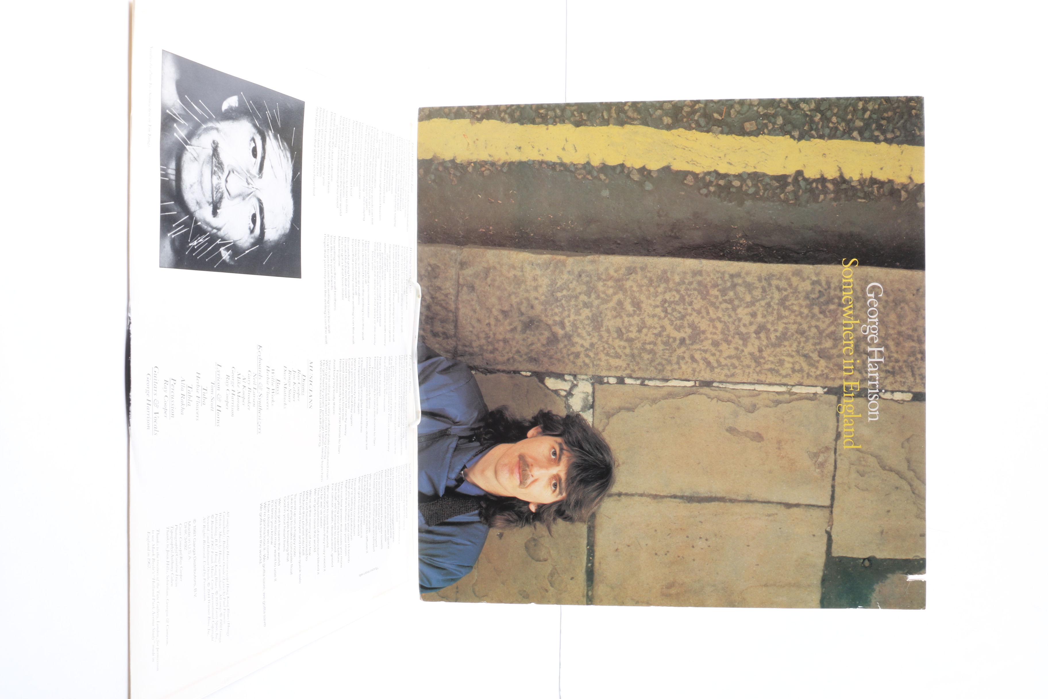 George Harrison LPs Including "Gone Troppo" & "Somewhere In England"