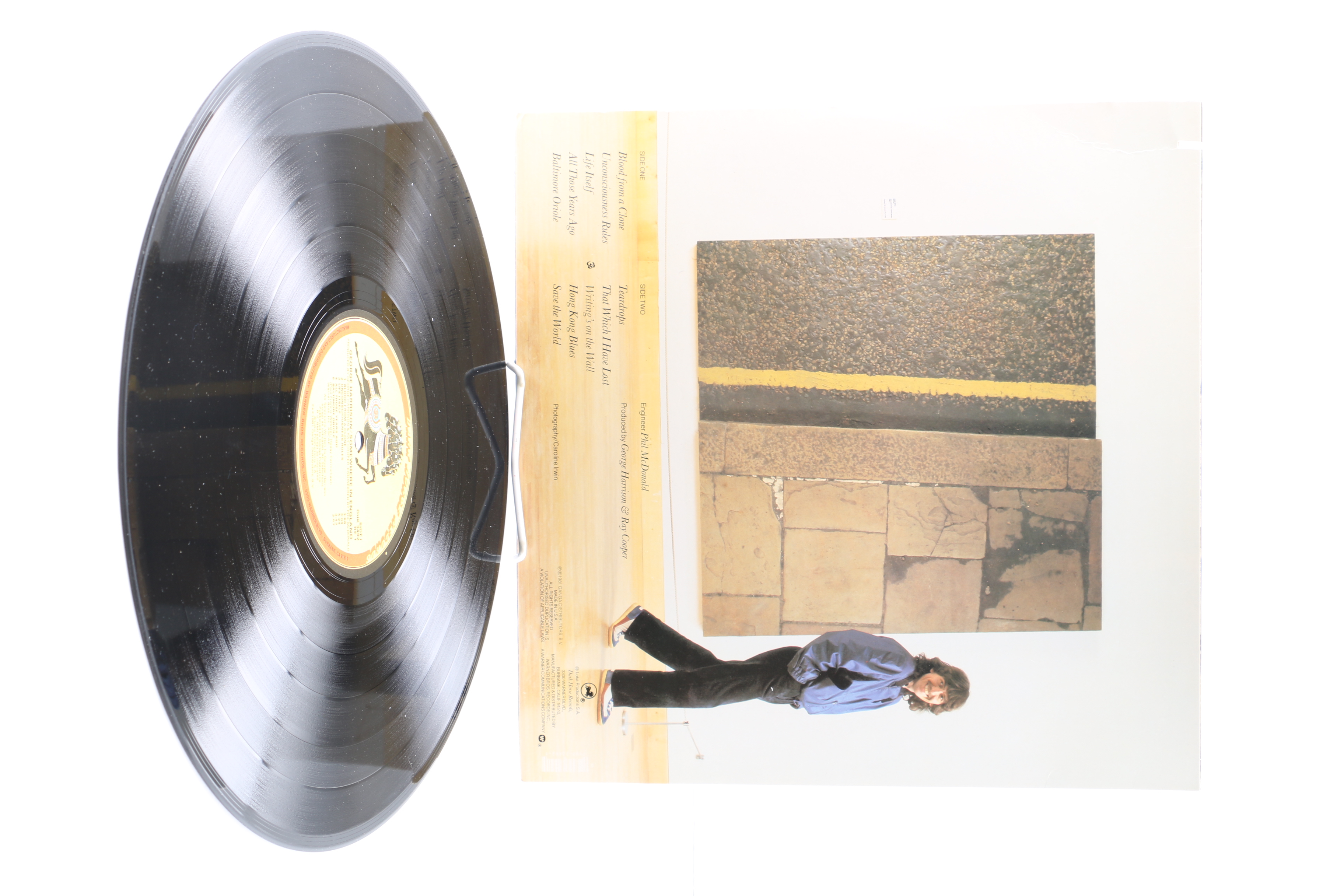 George Harrison LPs Including "Gone Troppo" & "Somewhere In England"