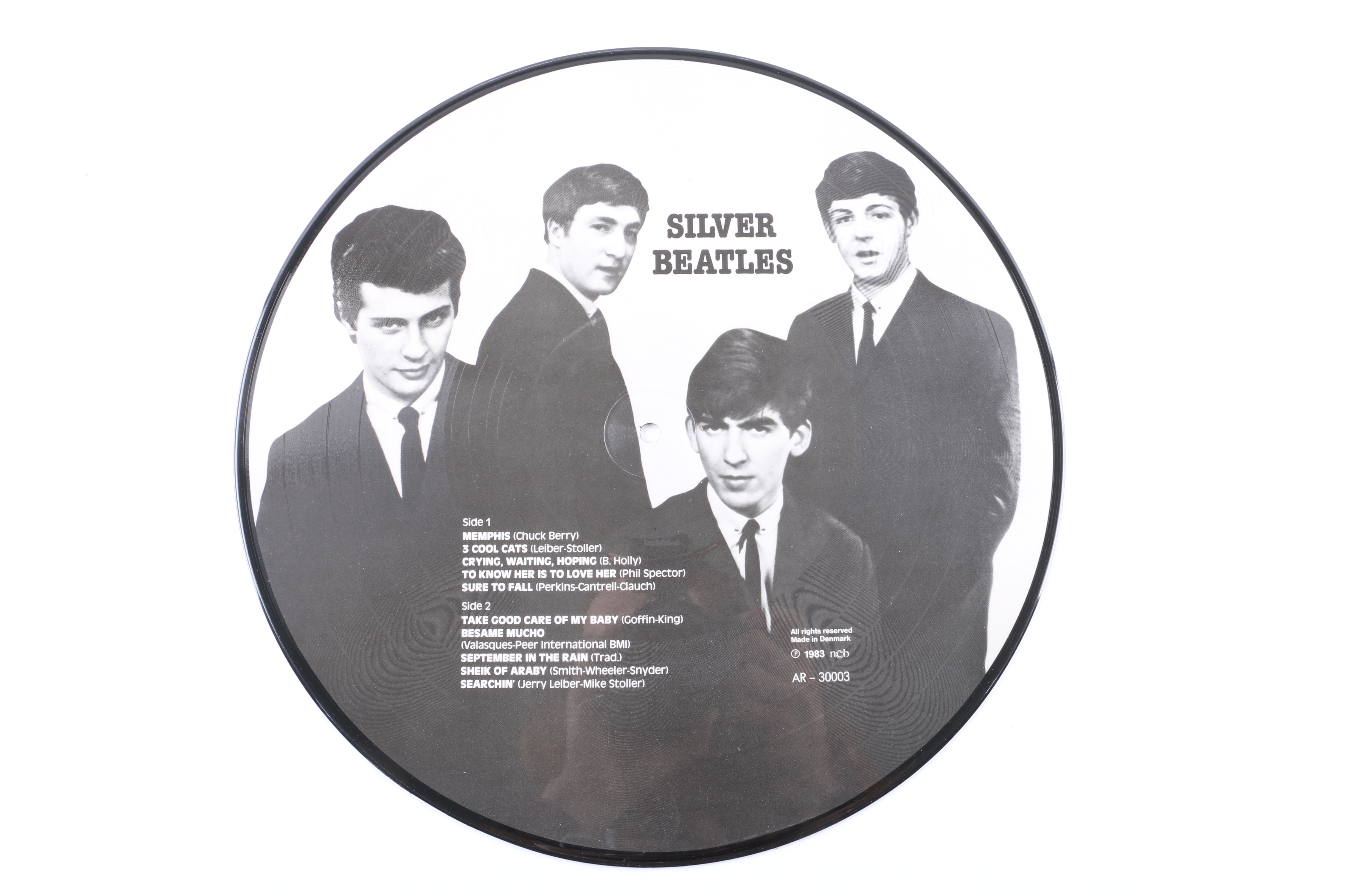 The Beatles "Silver Beatles" Dutch Picture Disc