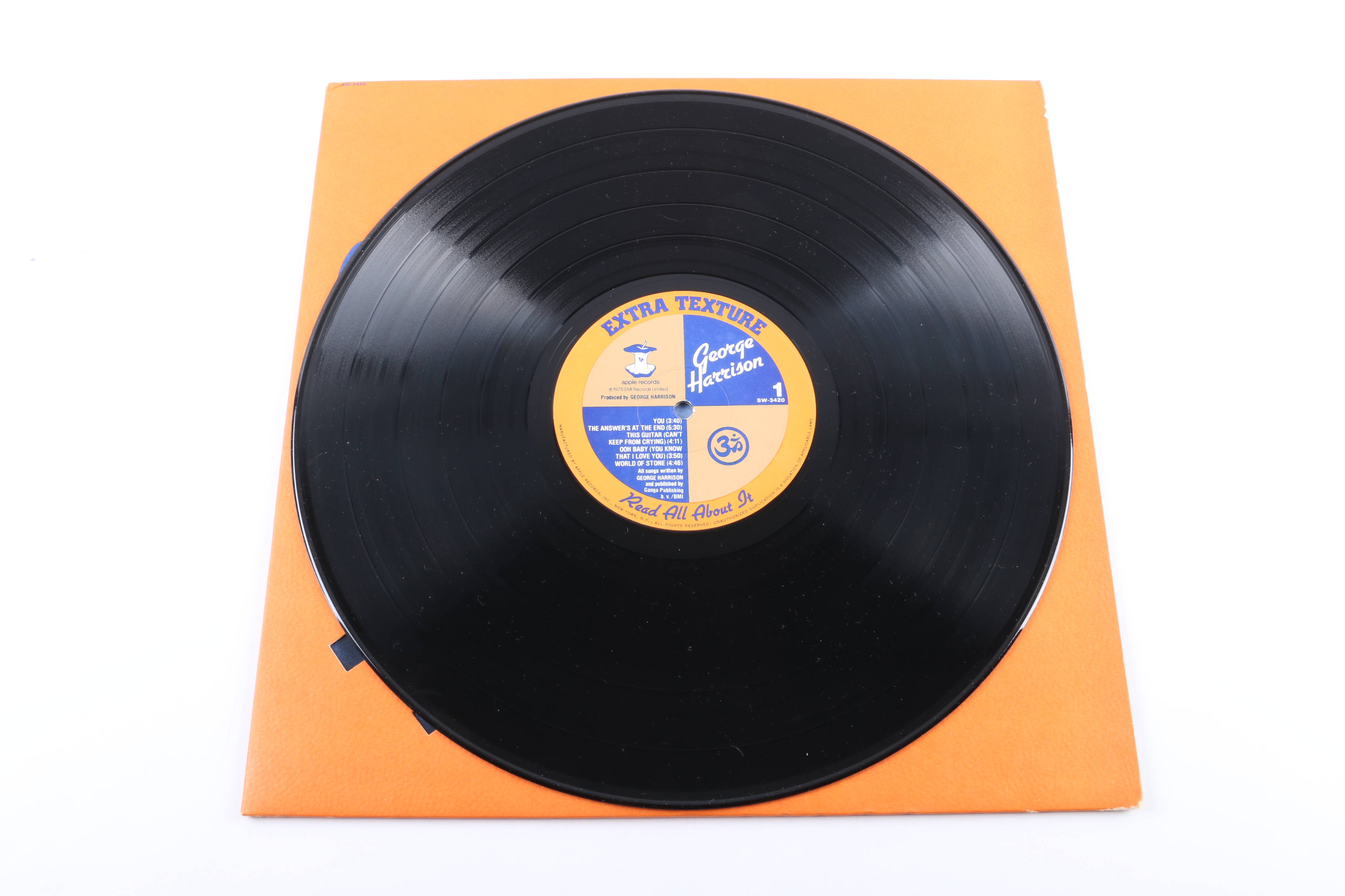 George Harrison LPs Including "Wonderwall Music" German Pressing