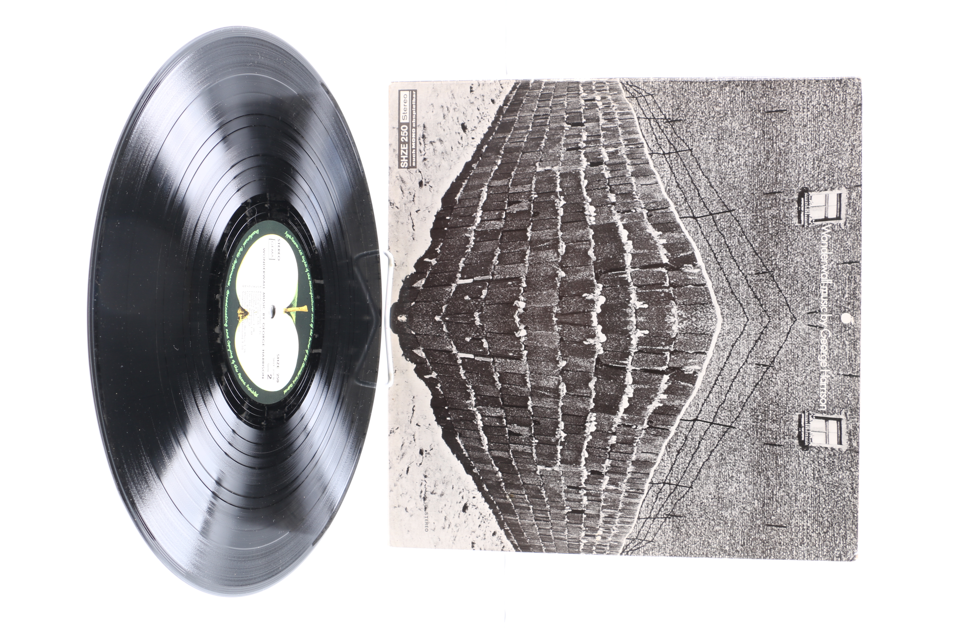George Harrison LPs Including "Wonderwall Music" German Pressing
