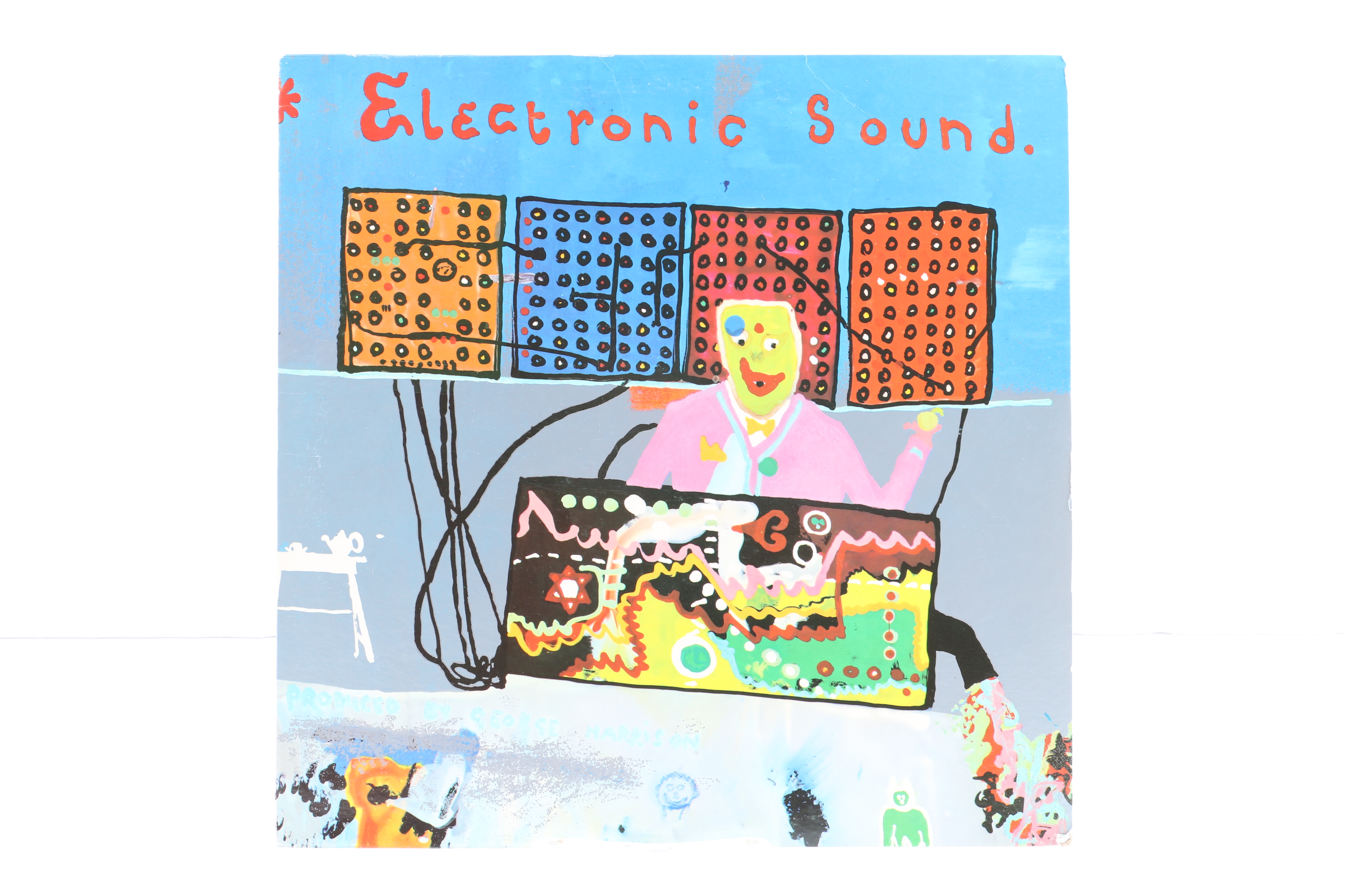 George Harrison LPs Including "Wonderwall Music" German Pressing