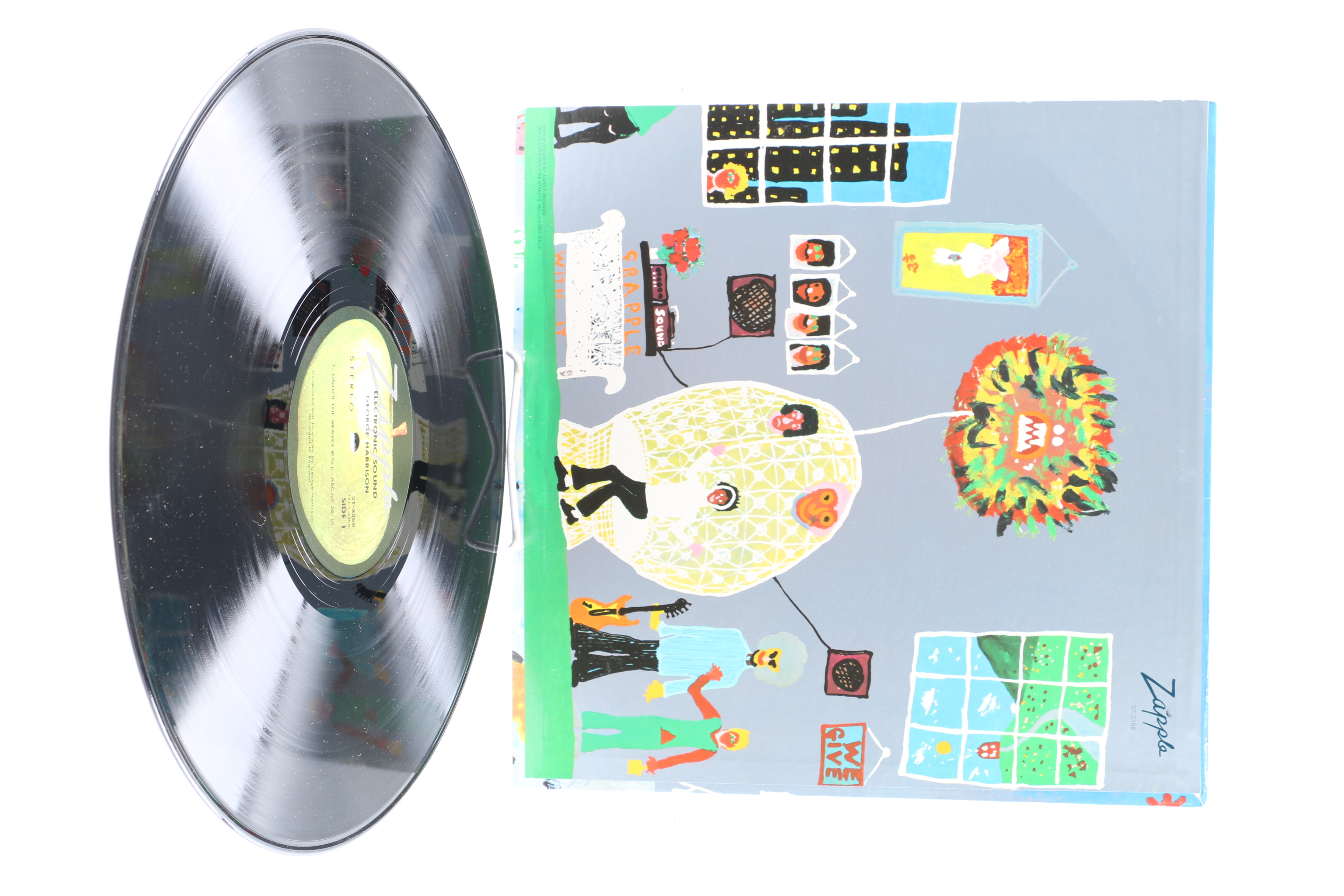 George Harrison LPs Including "Wonderwall Music" German Pressing