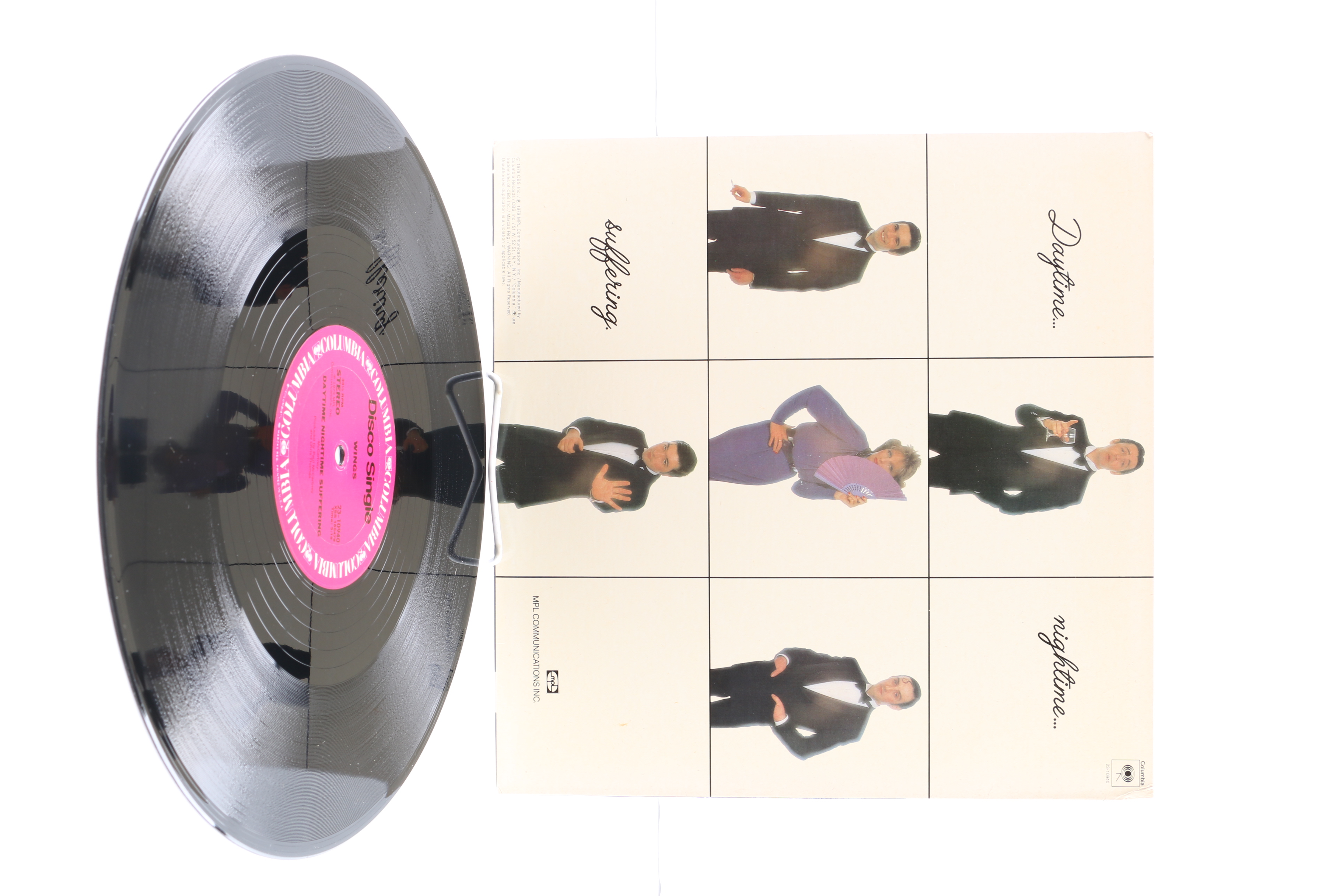 Wings LPs including "At The Speed Of Sound" "Wild Life" and "Goodnight Tonight"