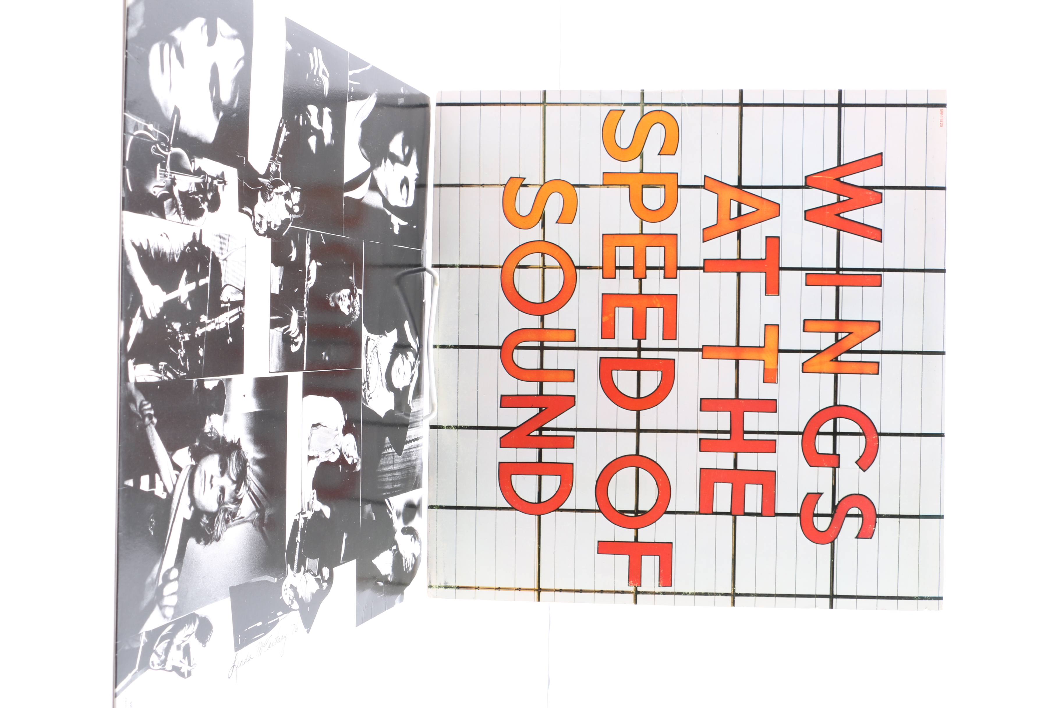 Wings LPs including "At The Speed Of Sound" "Wild Life" and "Goodnight Tonight"