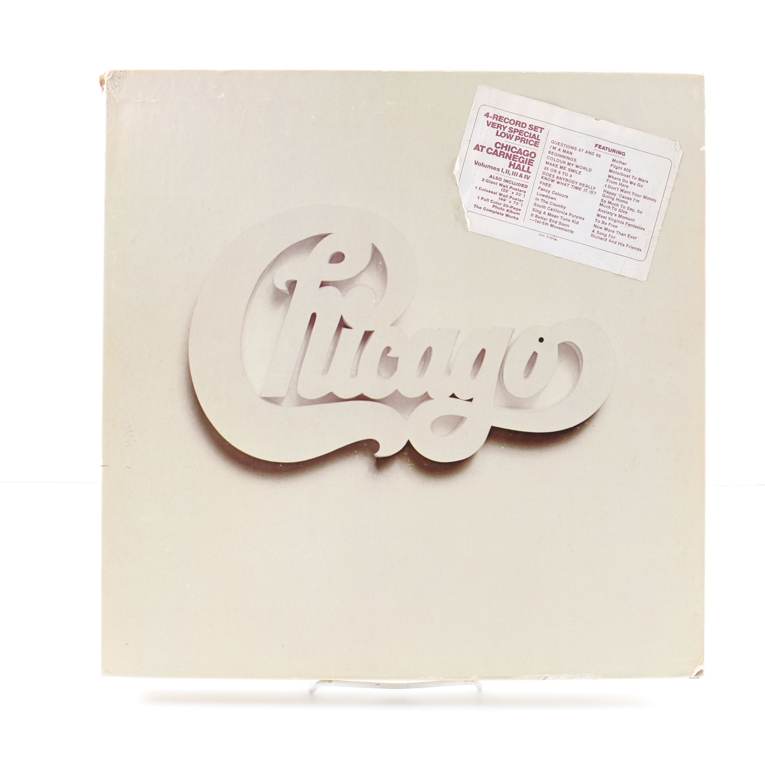 Chicago "At Carnegie Hall" Deluxe LP Box Set