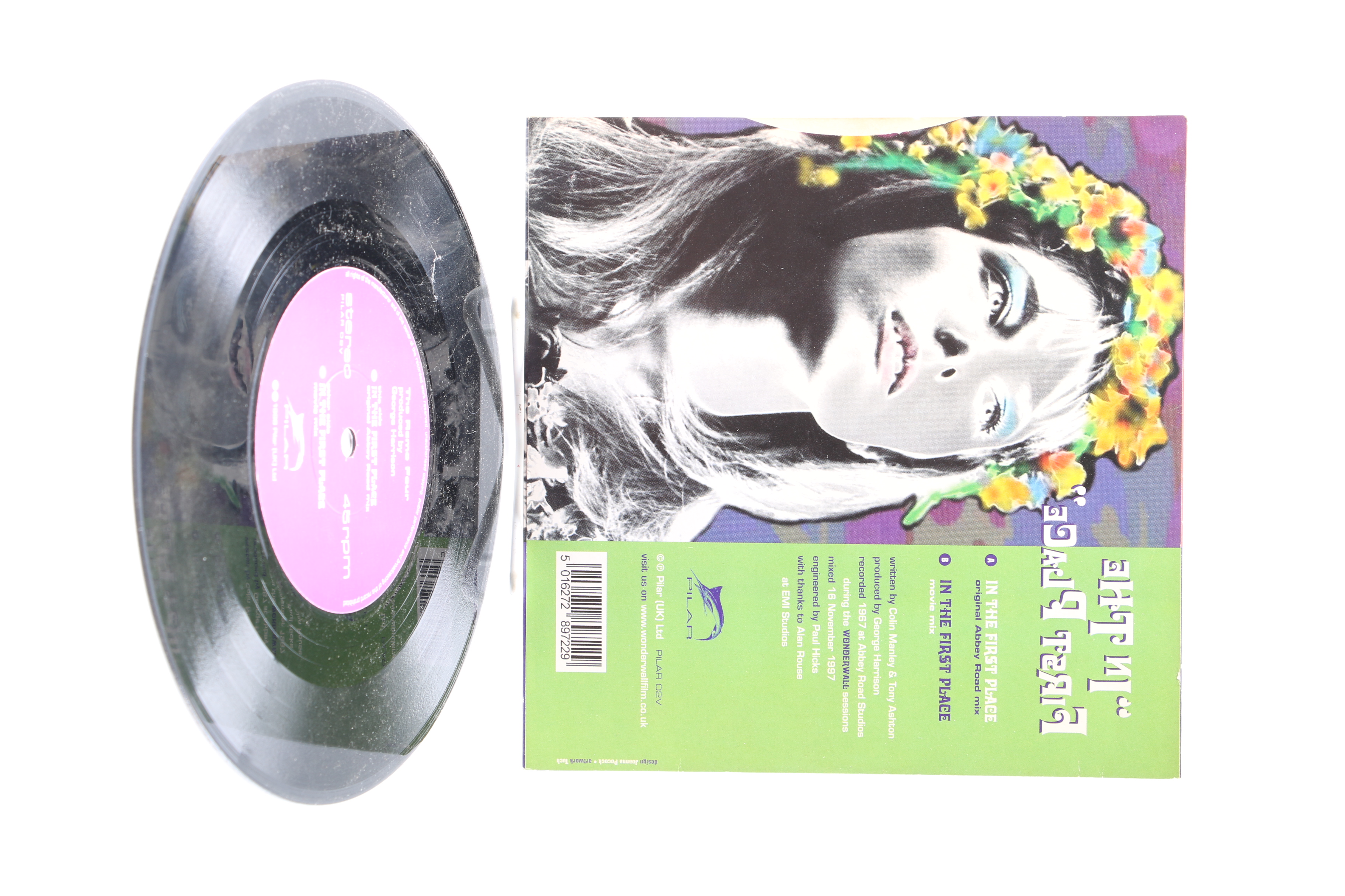 George Harrison "Wonderwall Music" German Pressing LP, DVD, and Remo Four 45