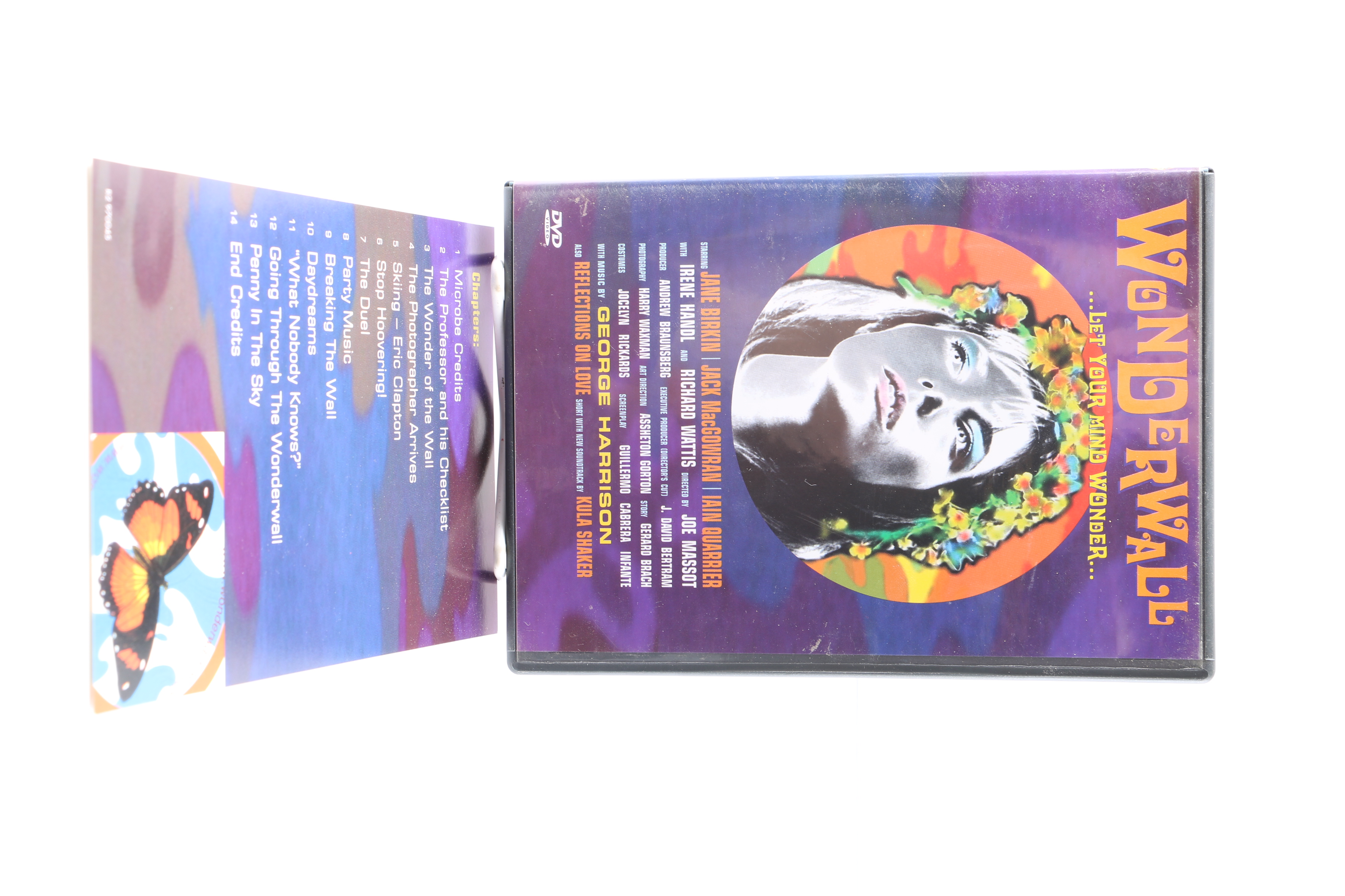 George Harrison "Wonderwall Music" German Pressing LP, DVD, and Remo Four 45