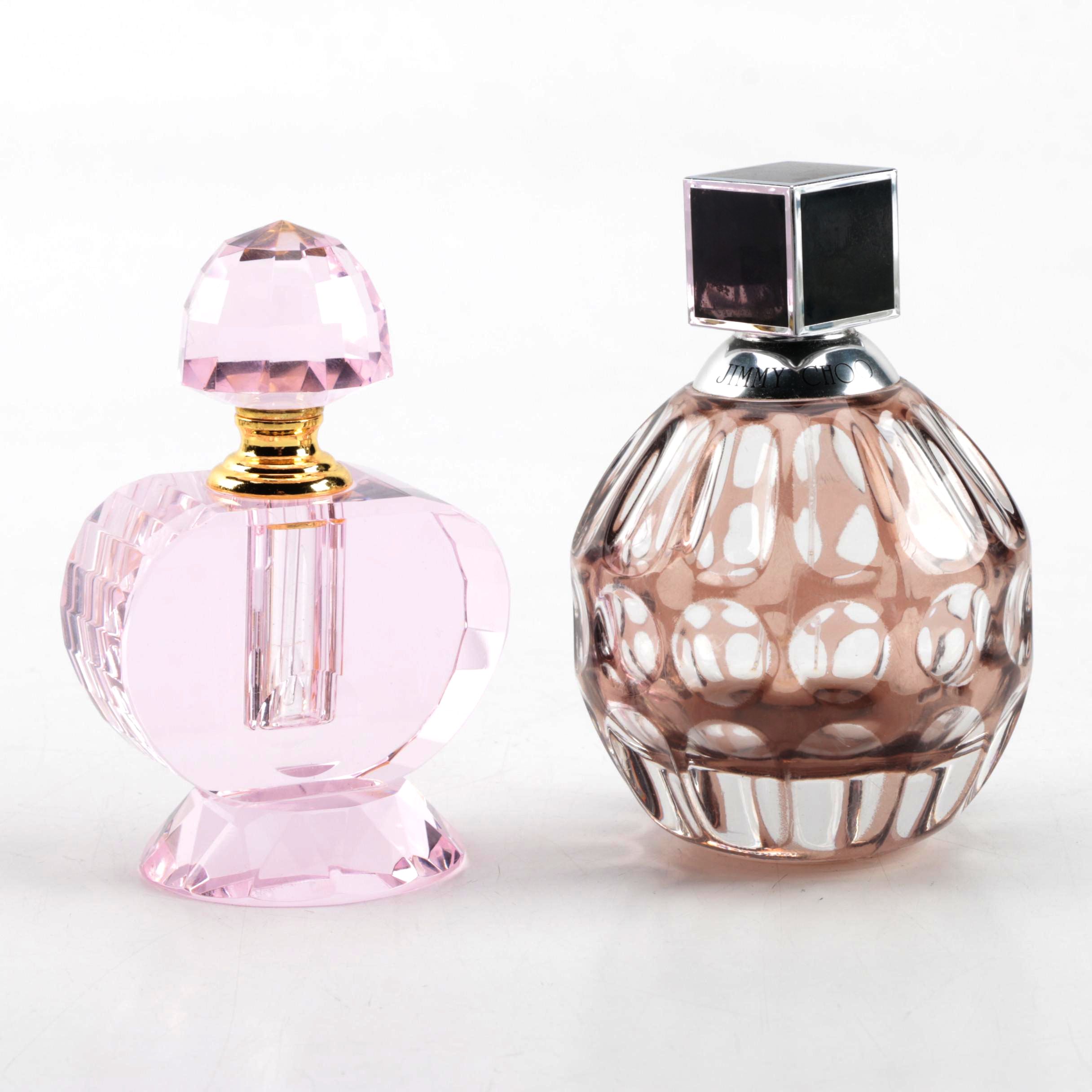 Perfume Bottles Including Jimmy Choo