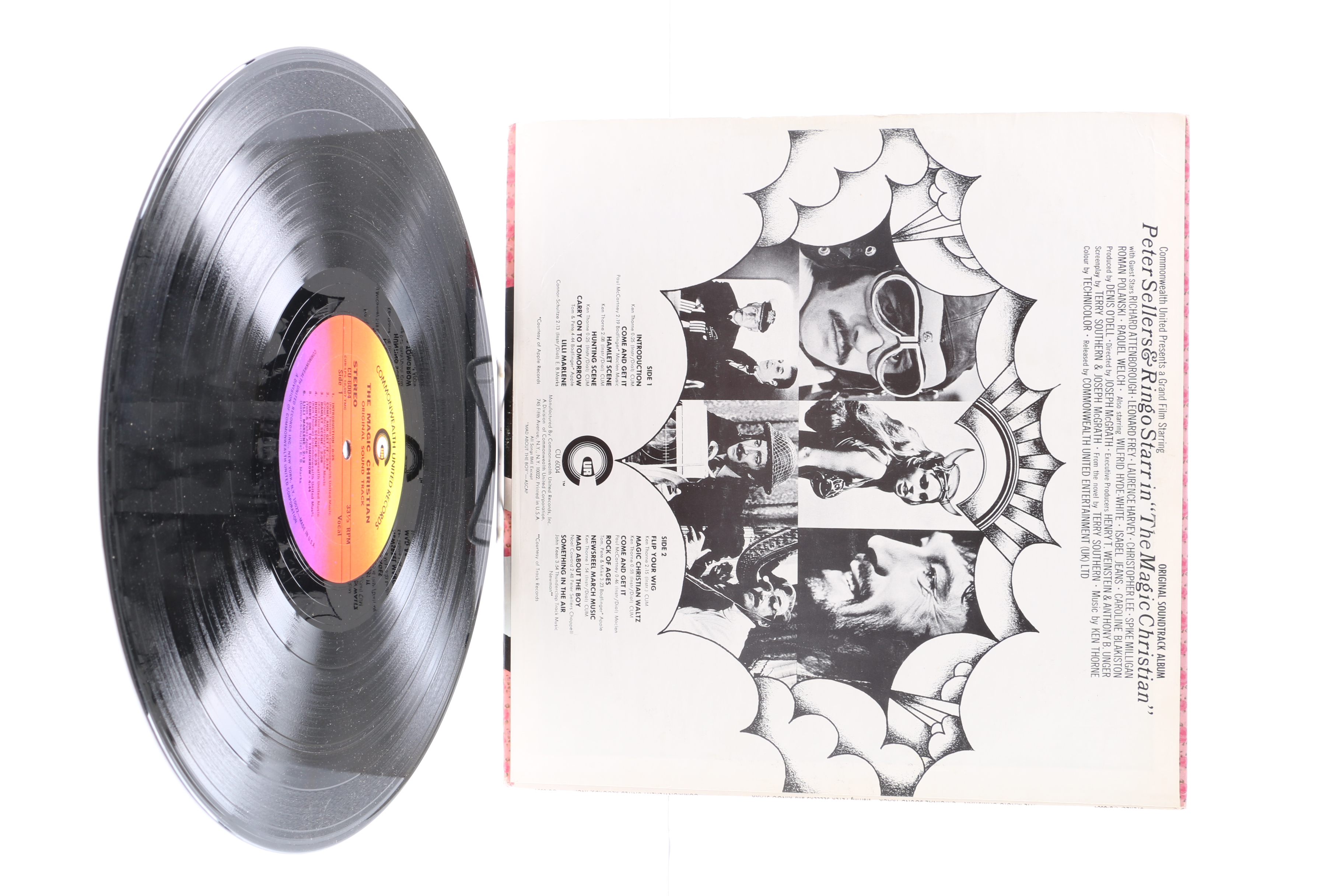 "The Magic Christian" Original Soundtrack LP, DVD, and Badfinger 45