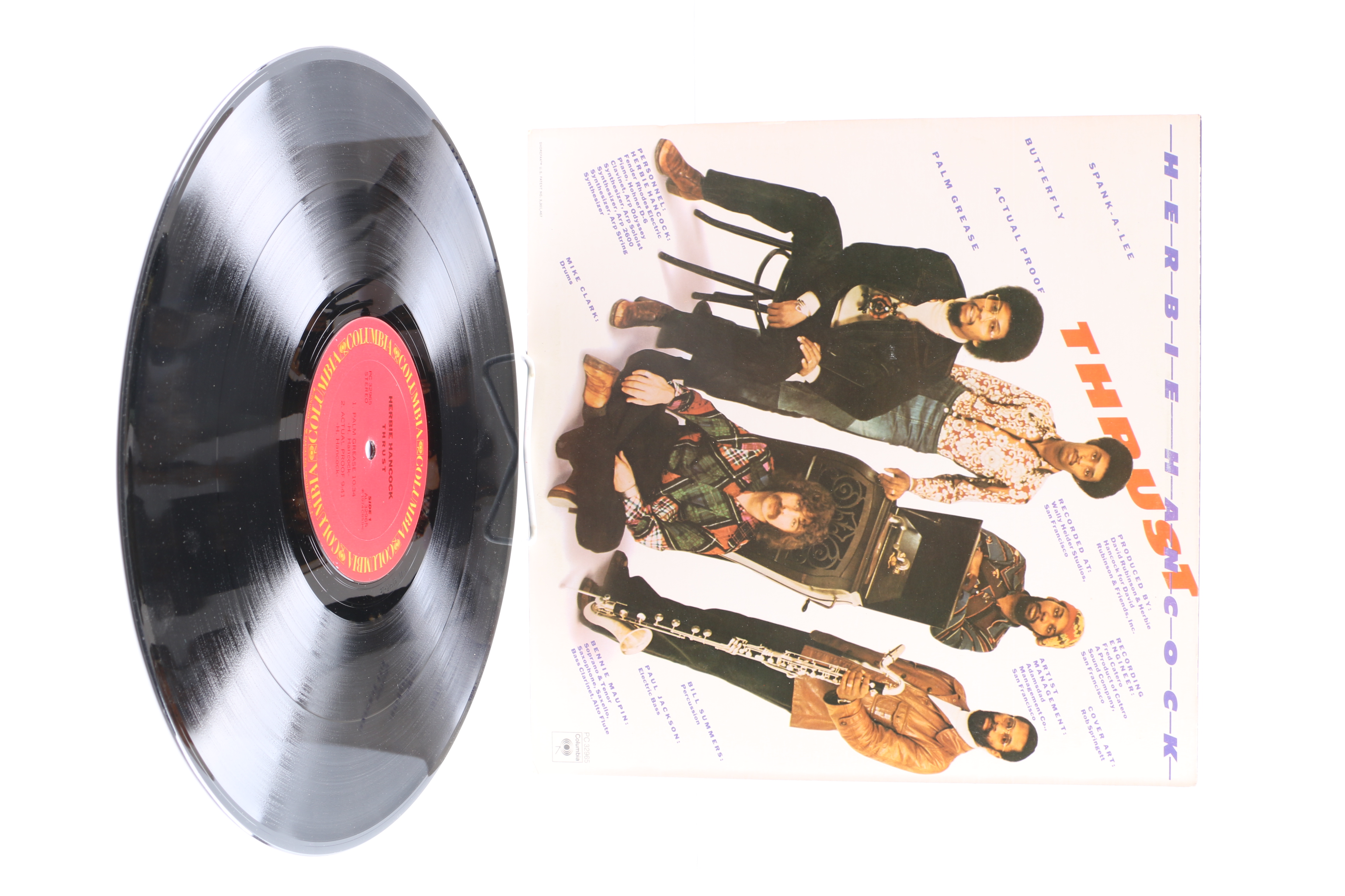 Herbie Hancock LPs Including "Thrust" & "Future Shock"