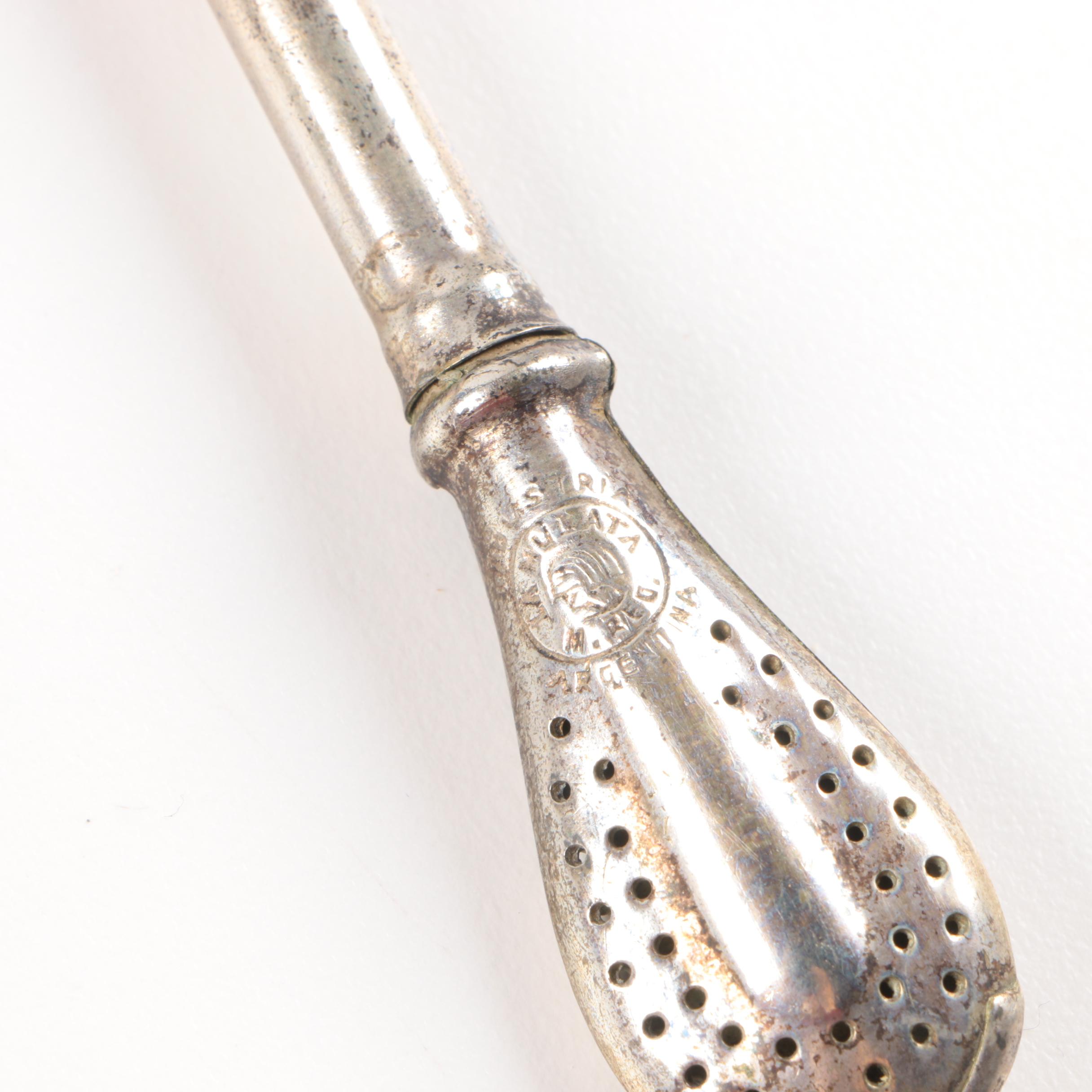 Herend "Rothchild Bird" Porcelain Bud Vases and Argentinian Mate Cup Set