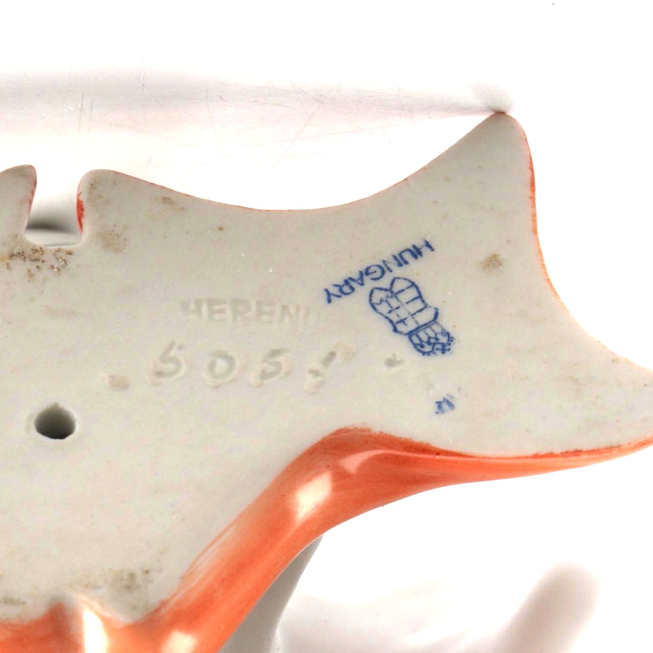 Herend Hungary Squawking Goose Figurine