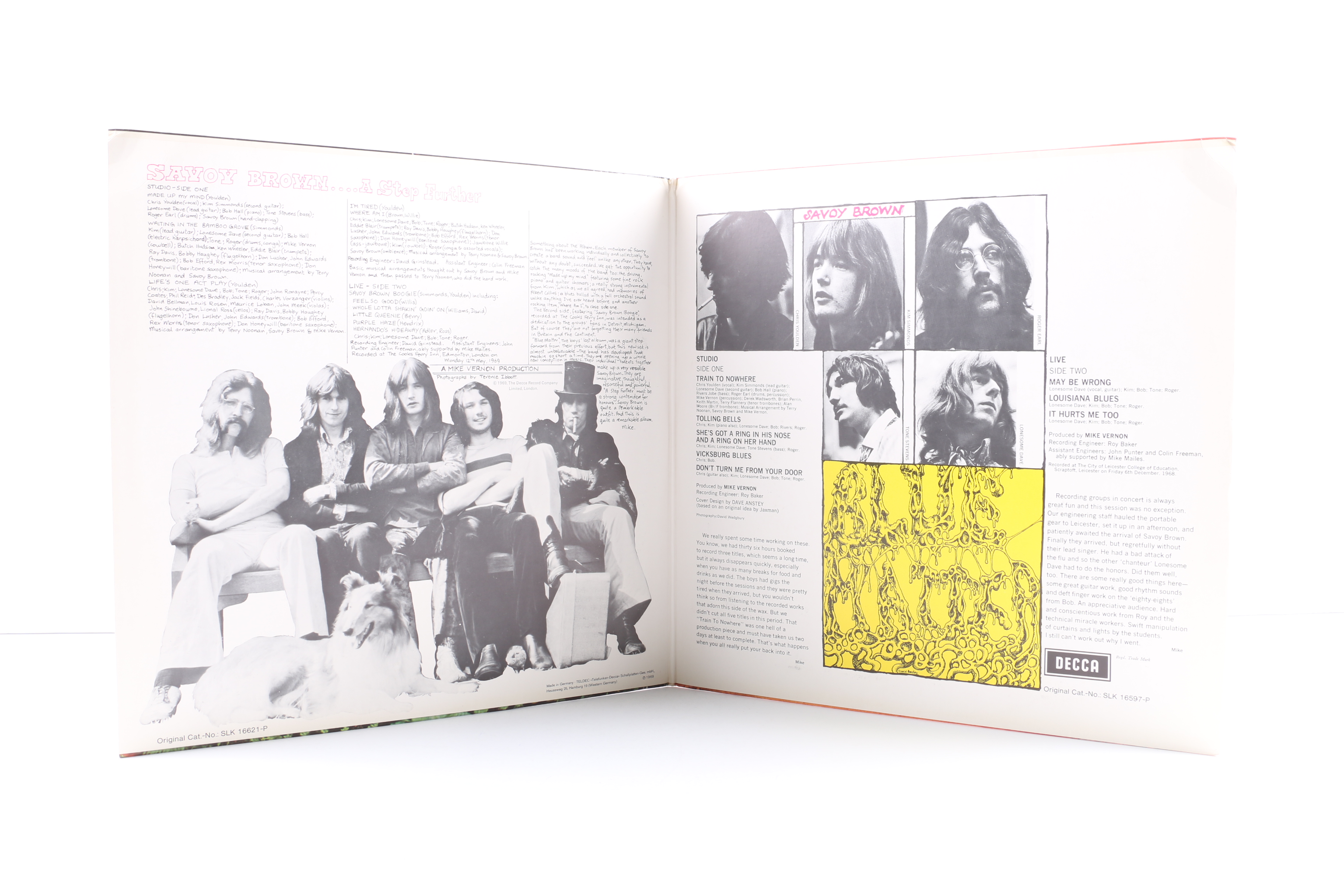 Savoy Brown LPs Including "A Step Further"