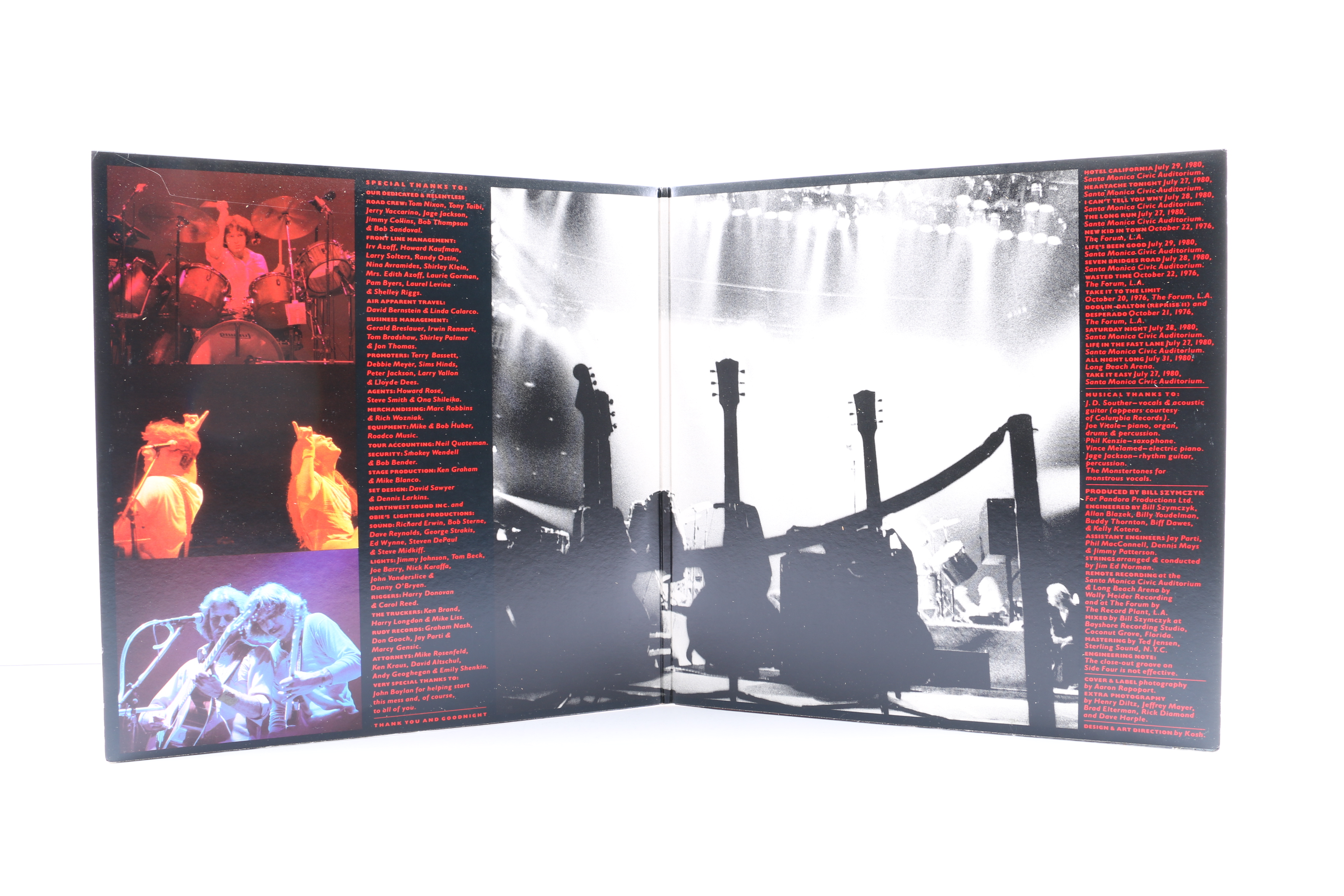 Eagles LPs Including "The Long Run" & "Live"