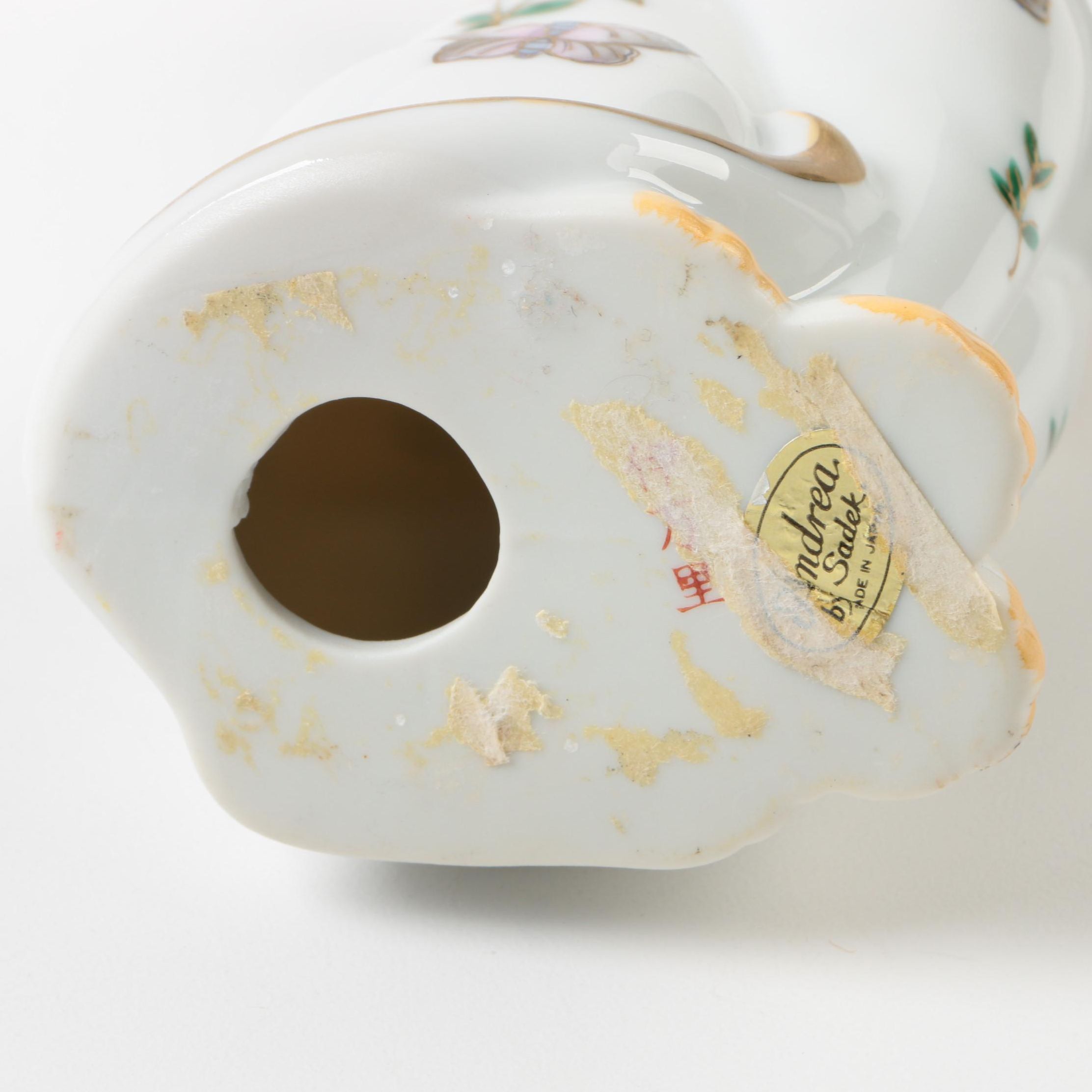 Andrea by Sadek Ceramic Cat Figurine