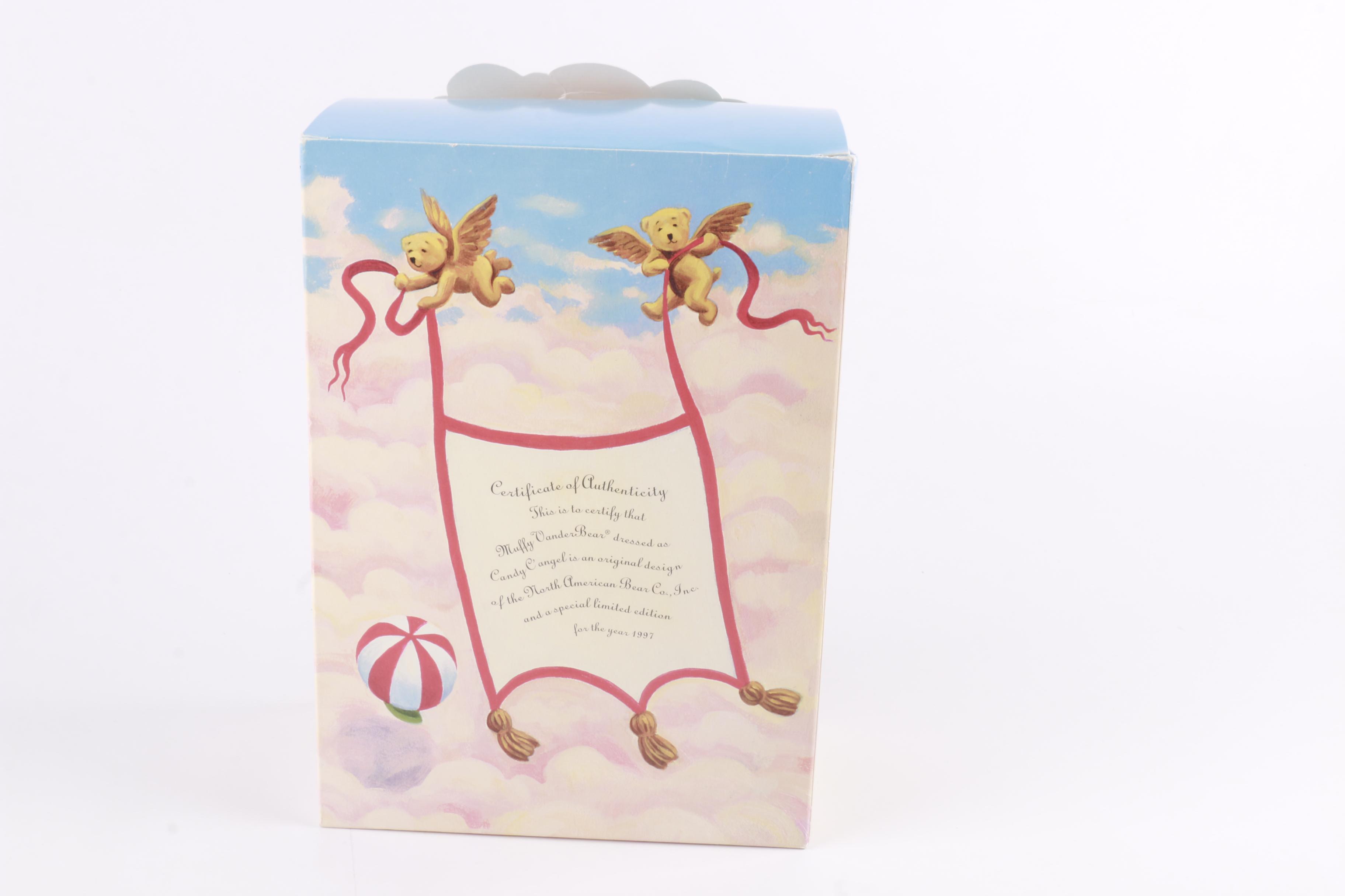 Six Collectible "Muffy" Teddy Bears