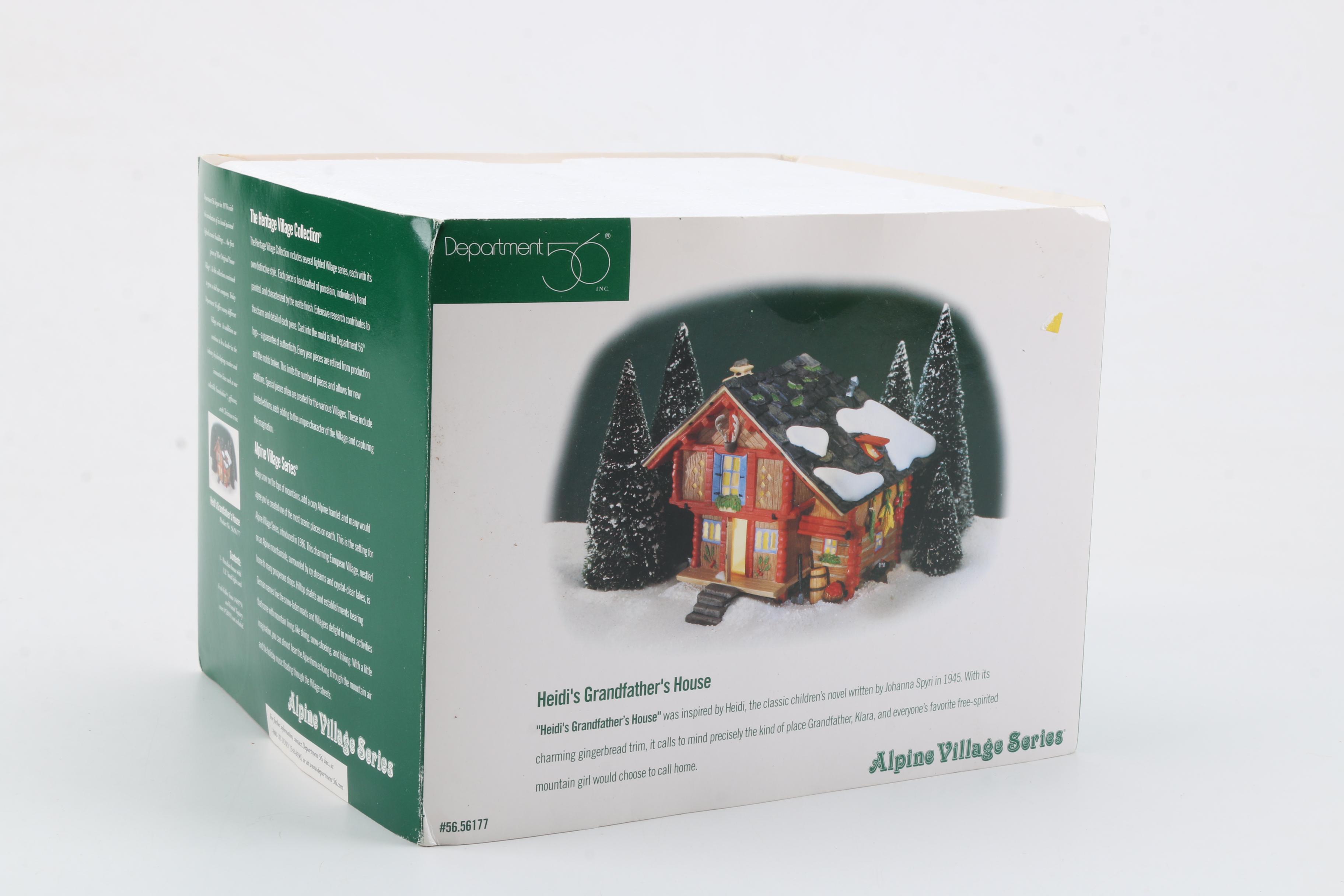 Department 56 Heritage Village Collection Alpine Village Series Buildings