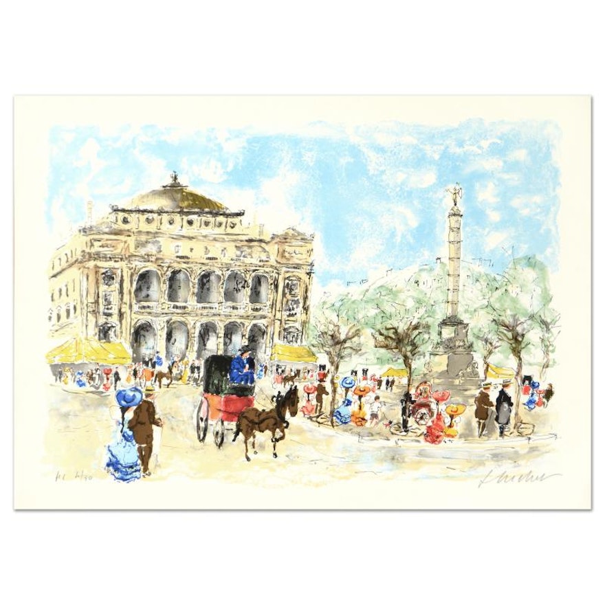 "Paris" Limited Edition Lithograph