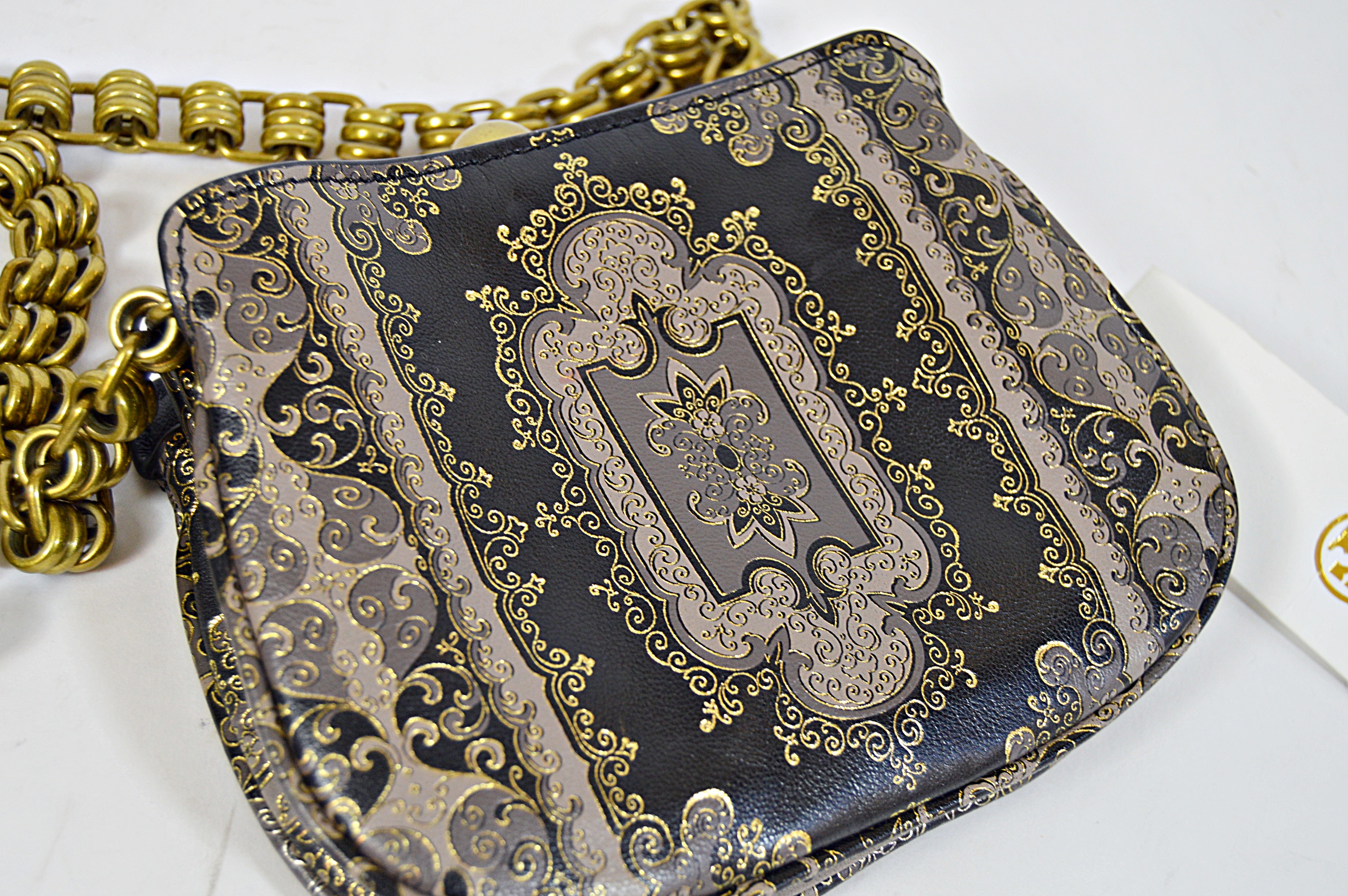 Tory Burch Tapestry Shoulder Bag, New-with-Tags