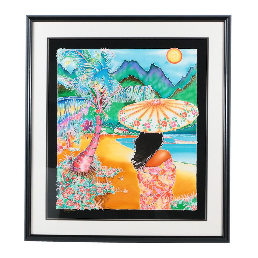 Susan Patricia Limited Edition Serigraph "Painted Parasol"