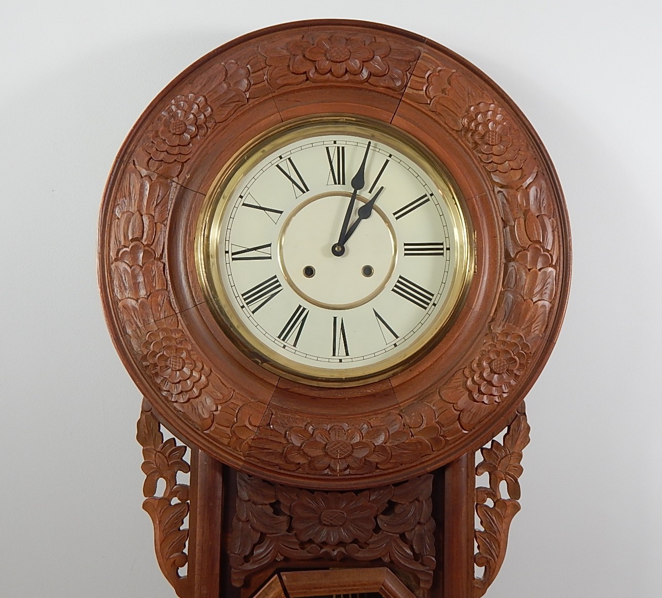 Vintage Regulator Wall Clock
