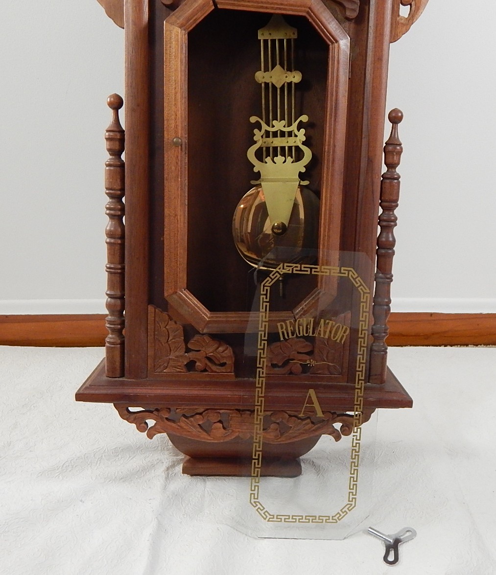 Vintage Regulator Wall Clock