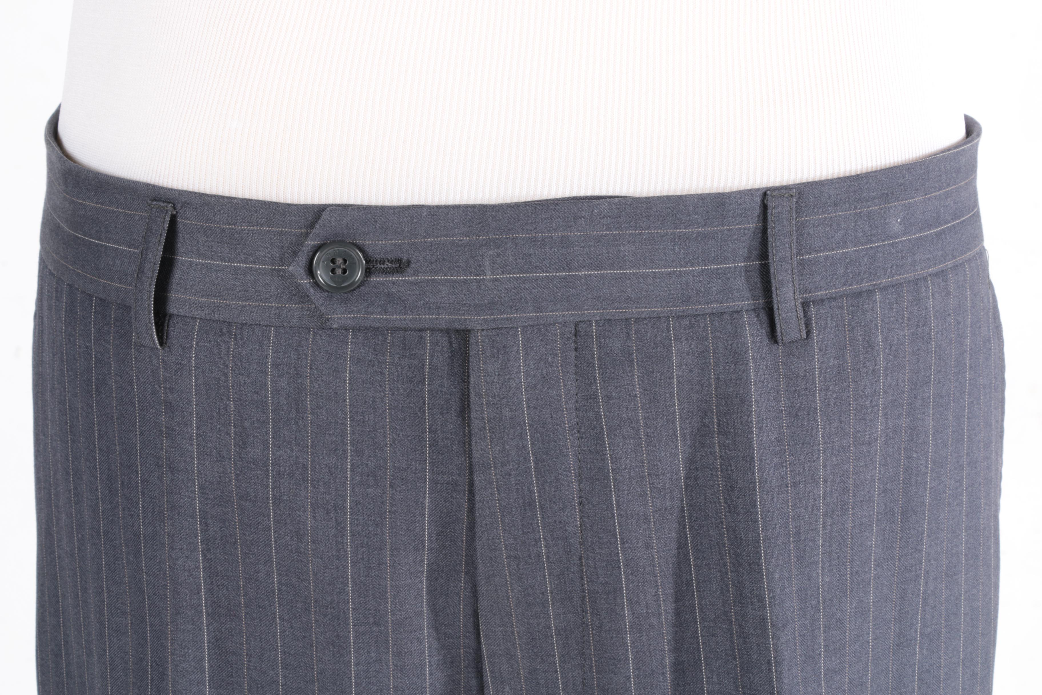 Men's Giorgio Armani Wool Blend Pinstripe Suit