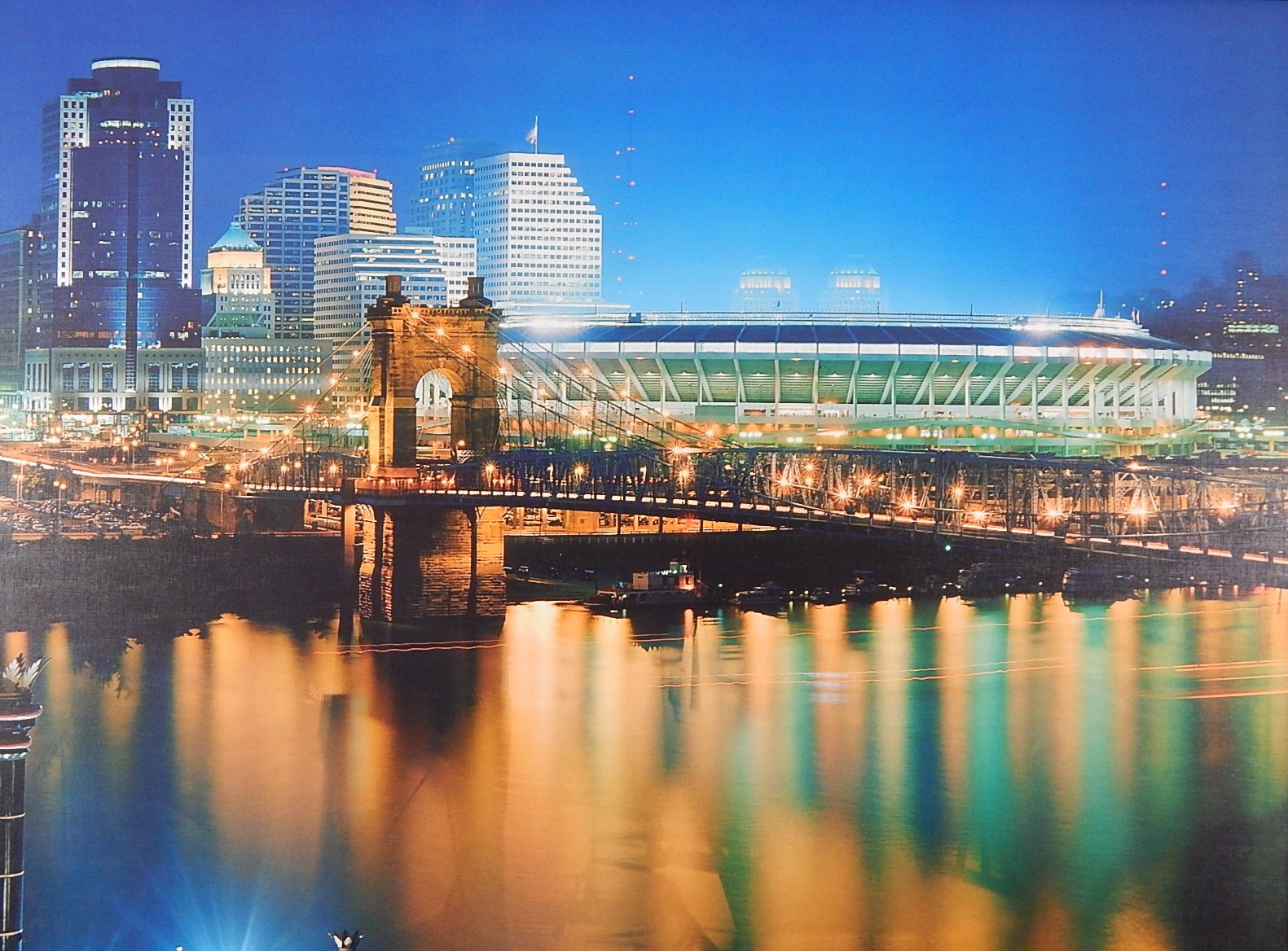 IKEA Print on Board of Cincinnati Riverfront
